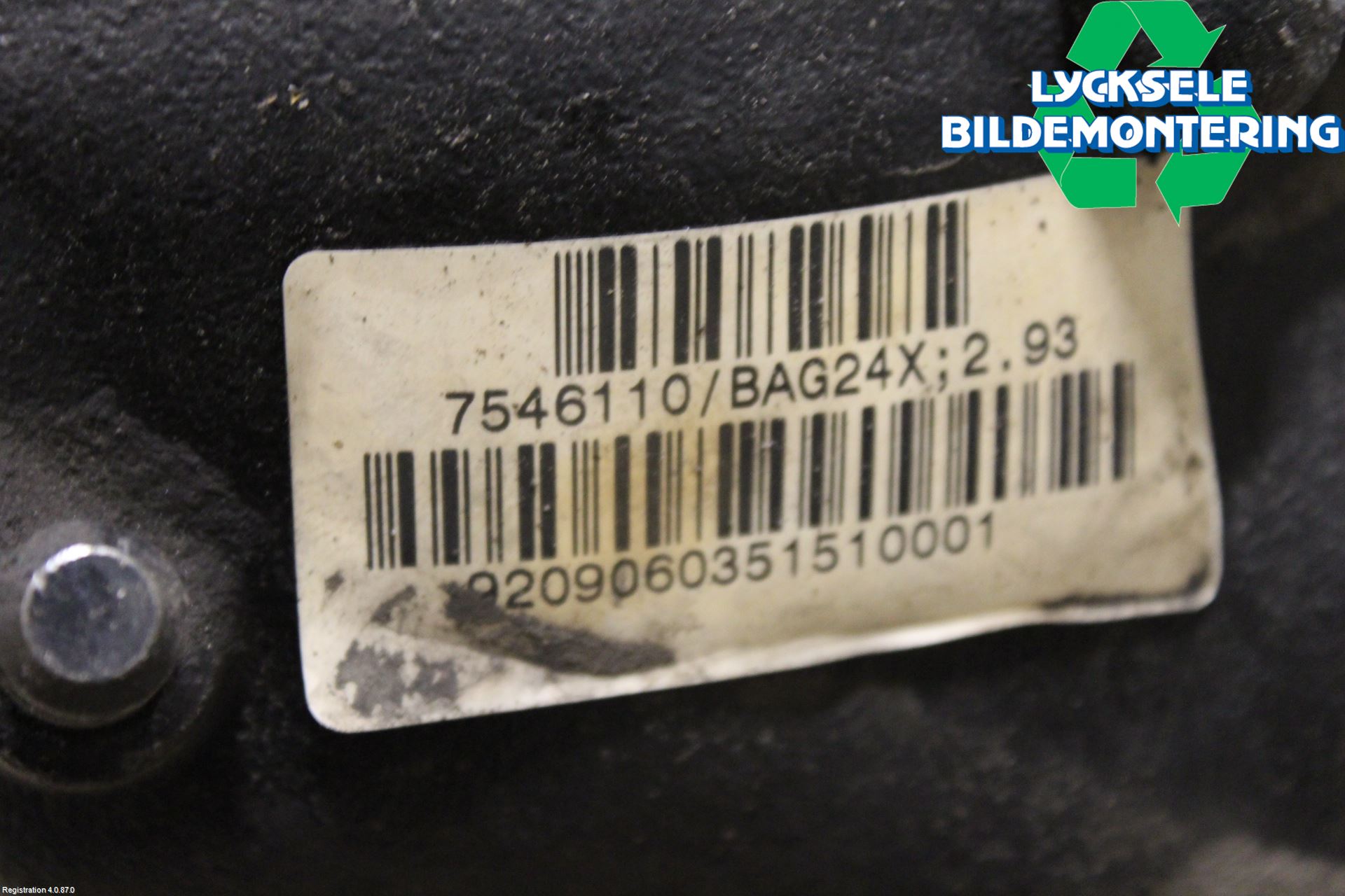 BMW X3 E83     03-10 Framvagn Diffrential