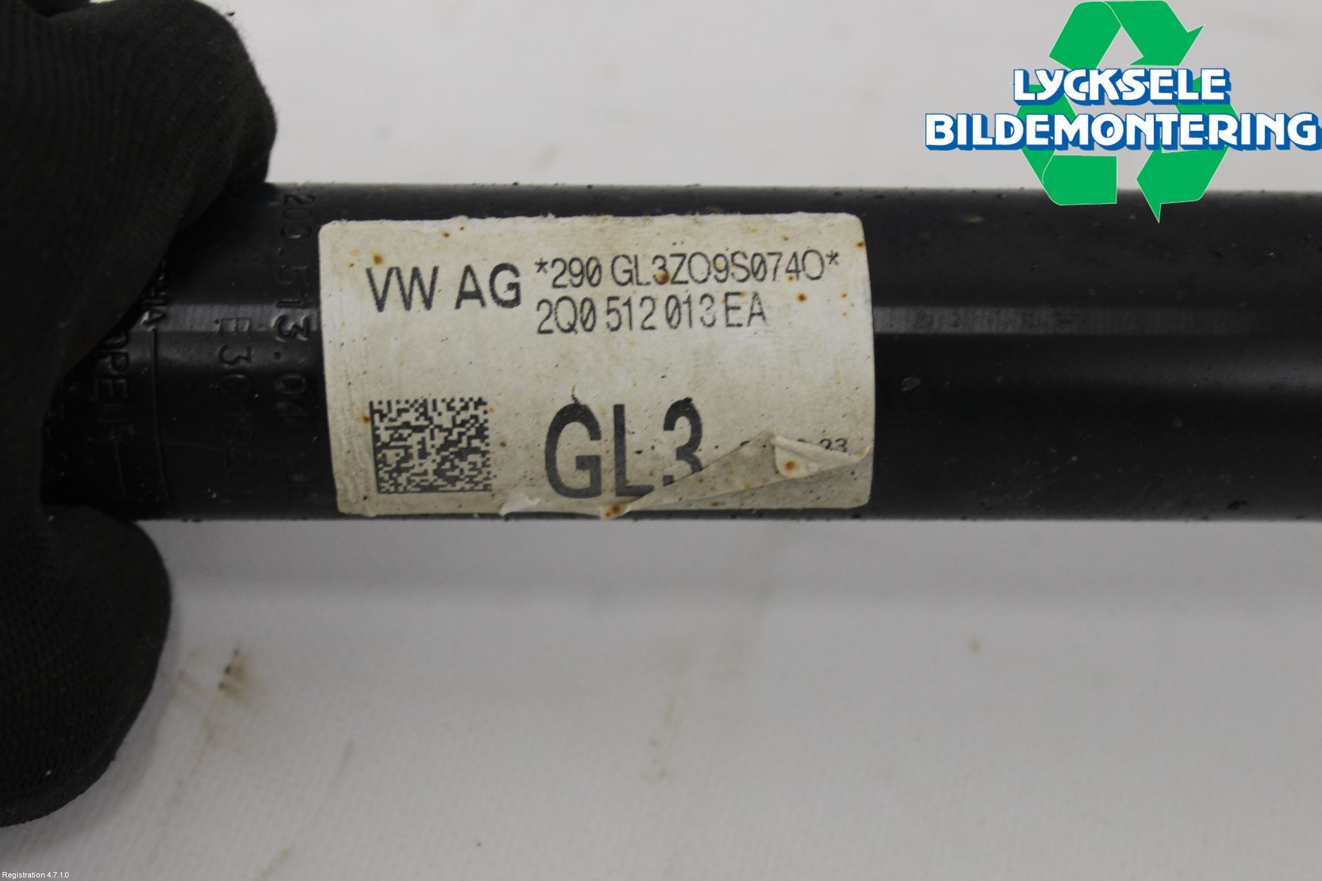 Volkswagen VW TAIGO 22- Stötdämpare Bak