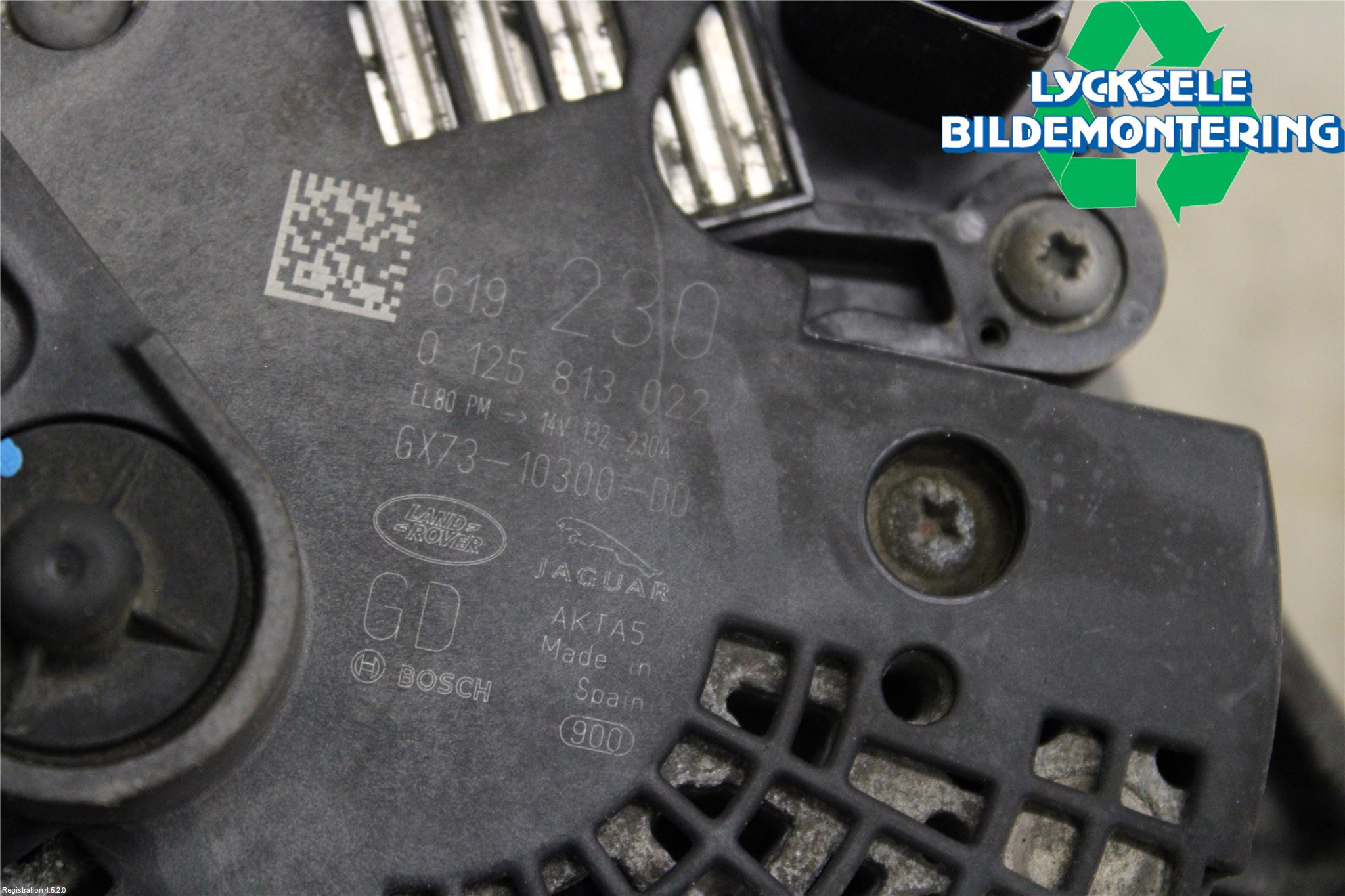 Landrover LAND ROVER DISCOVERY SPORT 15- Generator