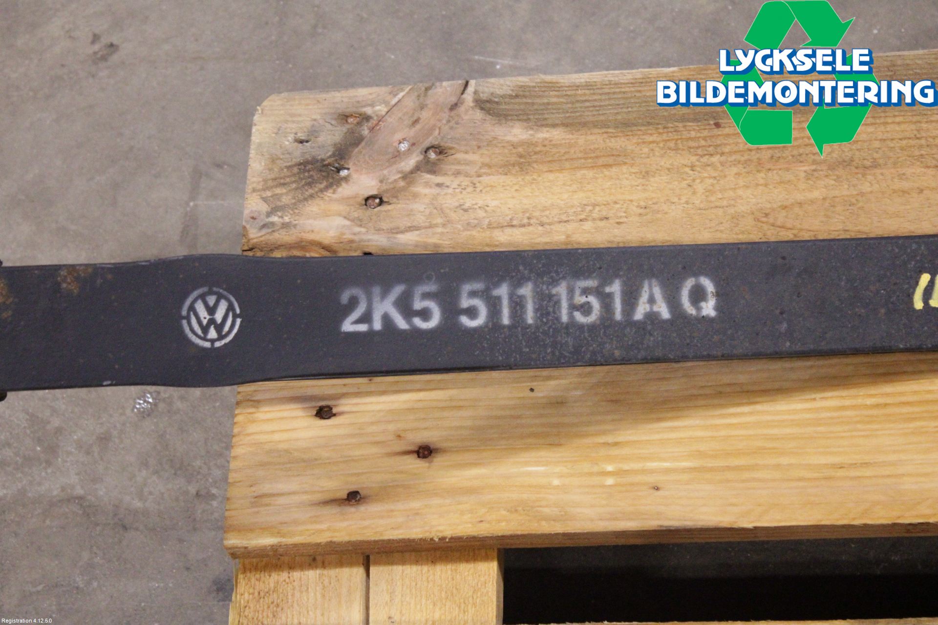 Volkswagen VW CADDY 16-20 Fjäder Bak Blad