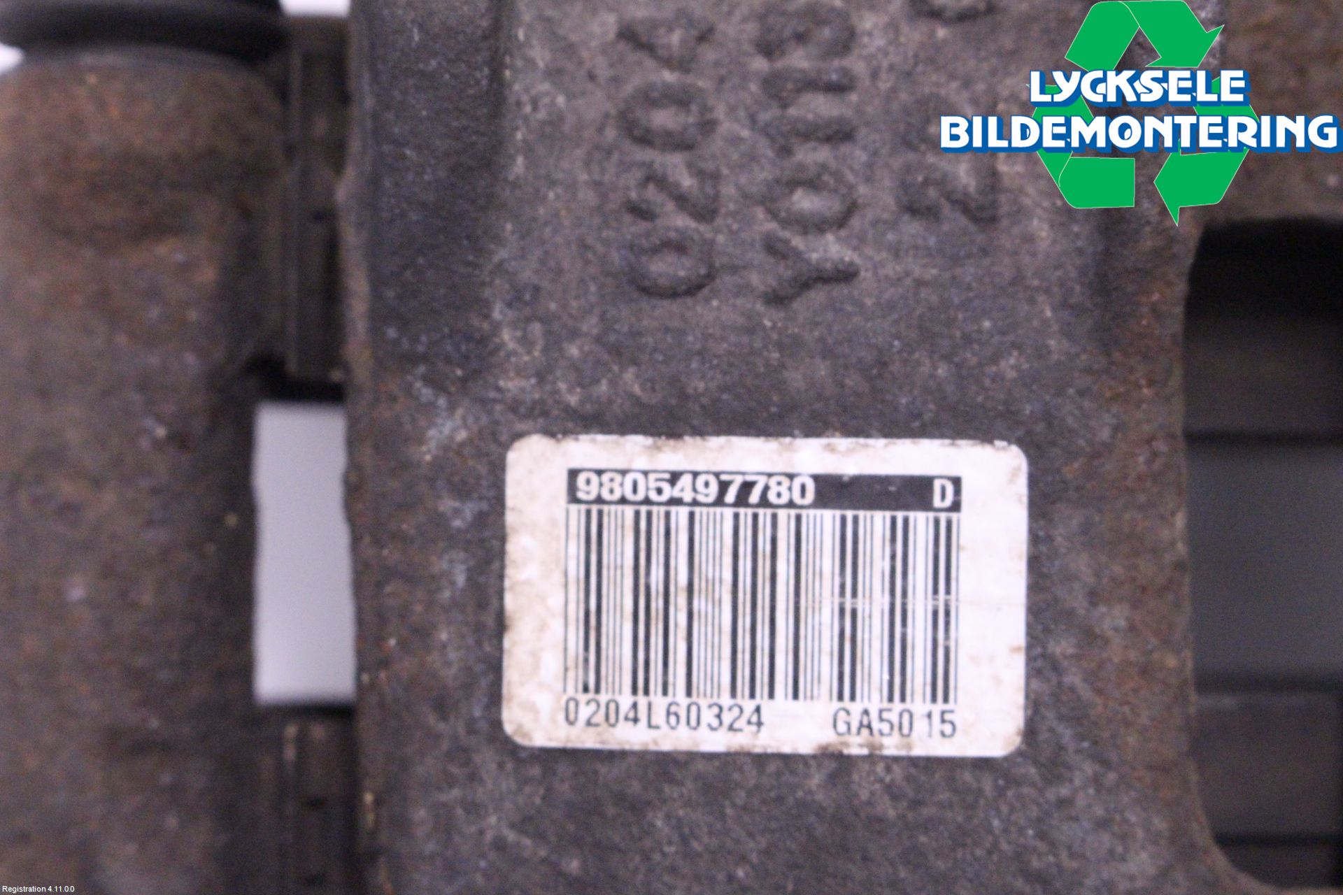 Peugeot 2008 13-20 Bromsok Fram Höger