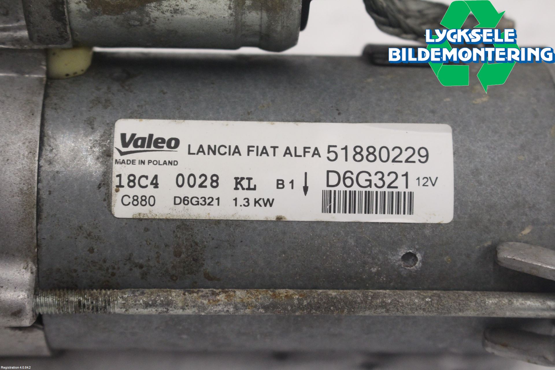 Opel COMBO D 12-18 Startmotor Diesel