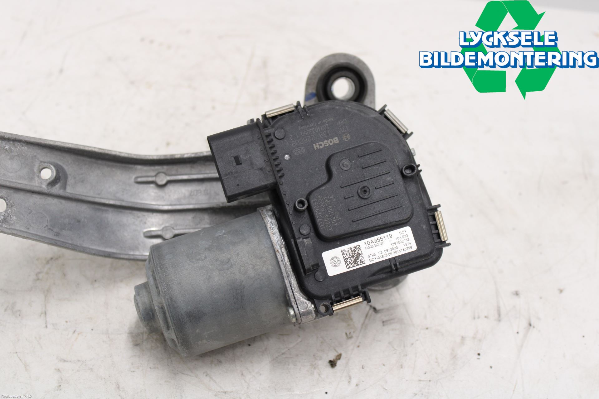 Volkswagen VW ID.3 21- Torkarmotor Vindruta