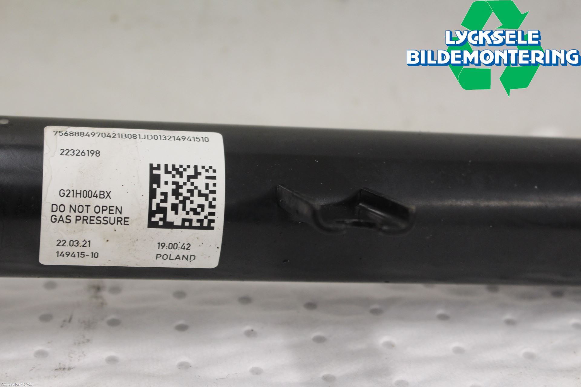 BMW 3 G20/G21/G80/G81 19- Stötdämpare Bak