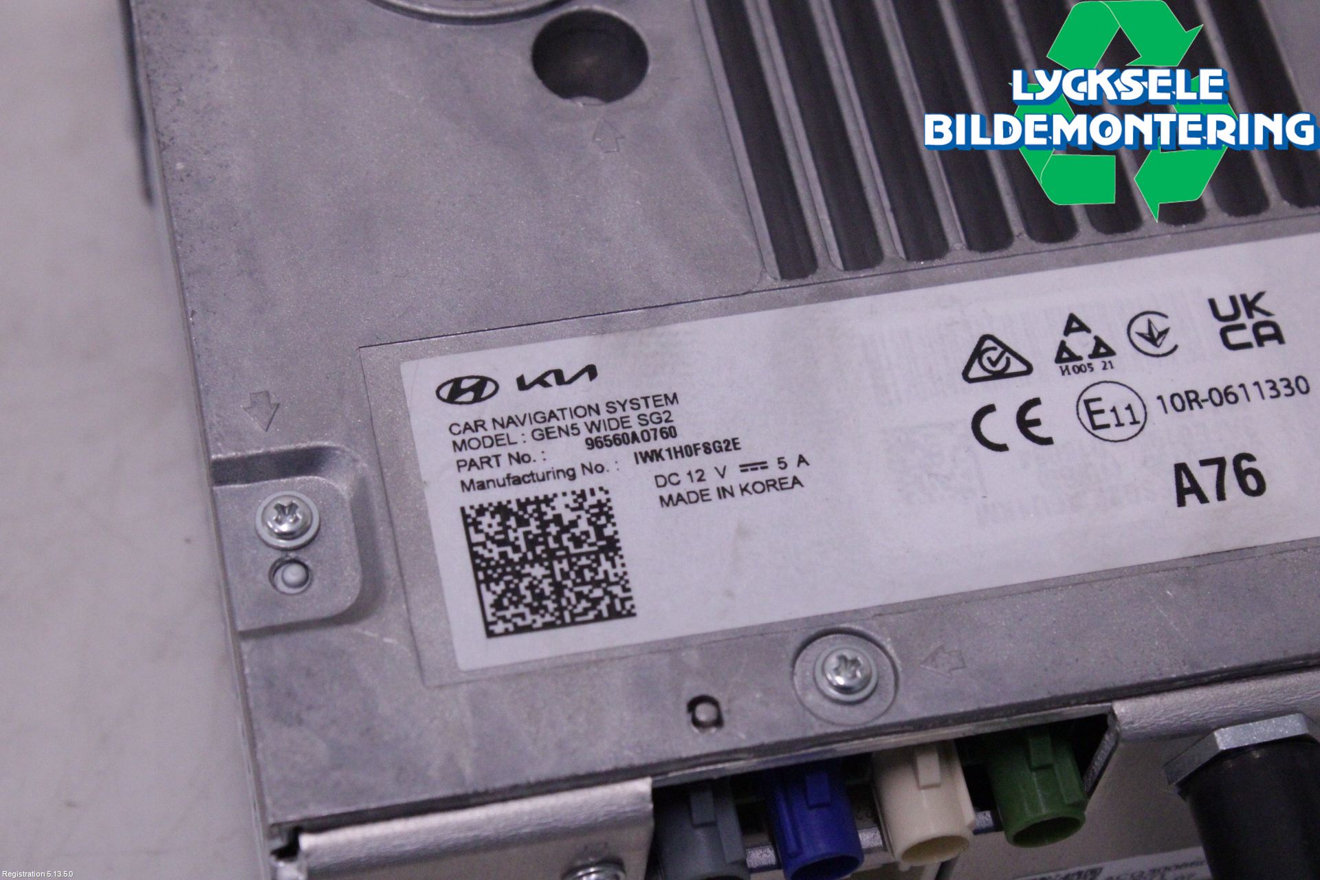 Kia NIRO (SG2) 23- Cd Radio - Multimediapanel