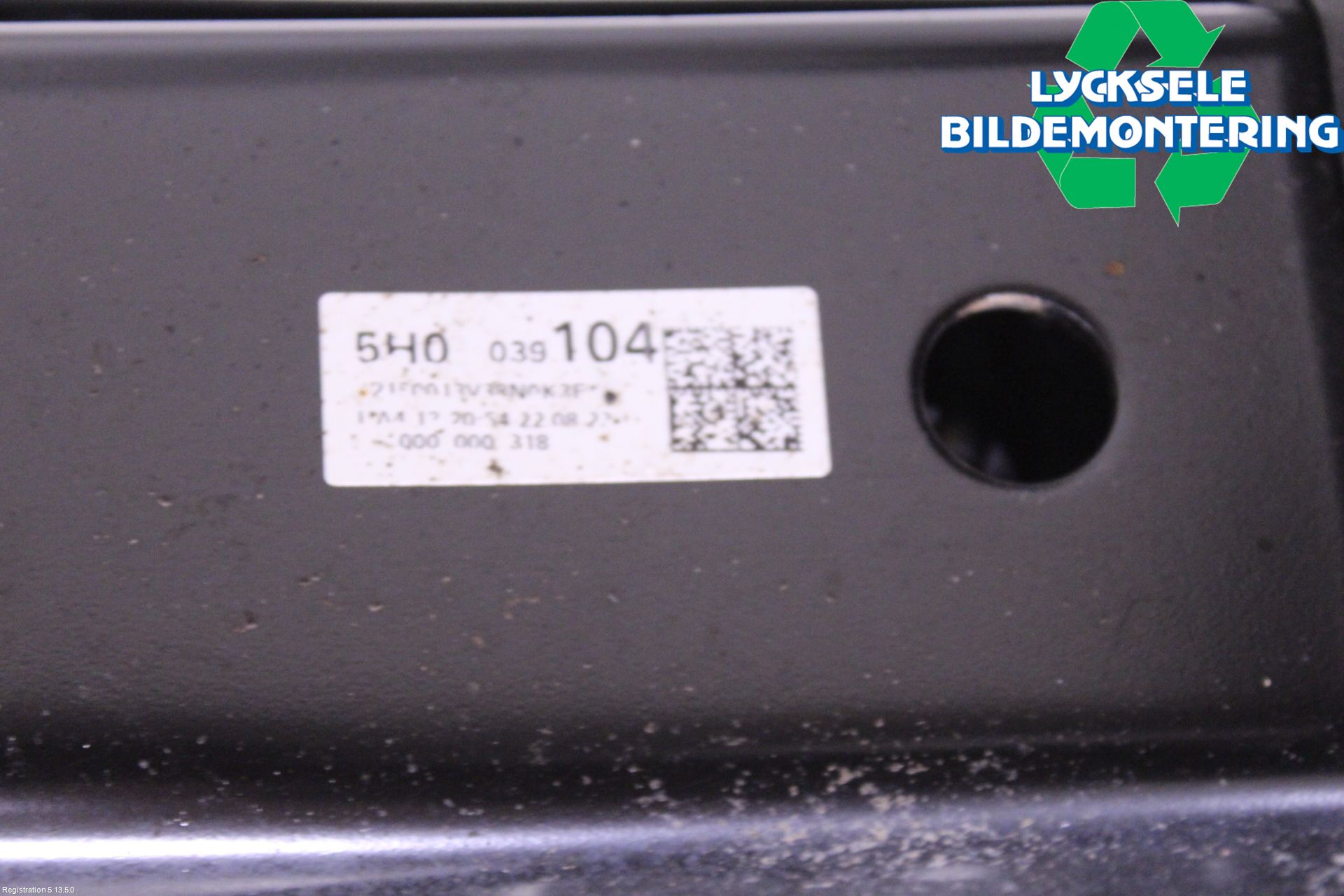 Volkswagen VW GOLF / E-GOLF VIII 20- Bakaxelbalk