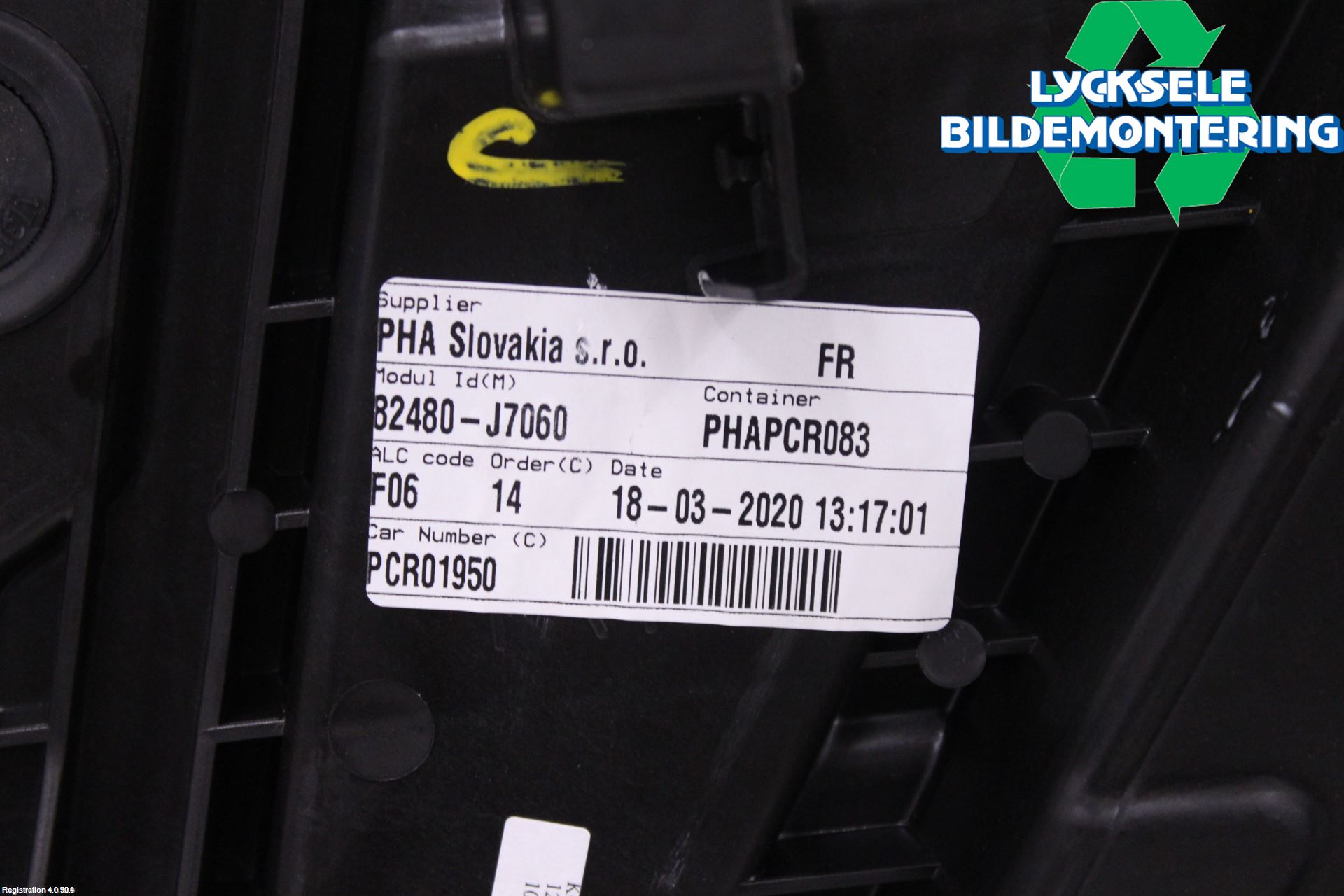 Kia CEED/CEED SW 19- Fönsterhissmekanism