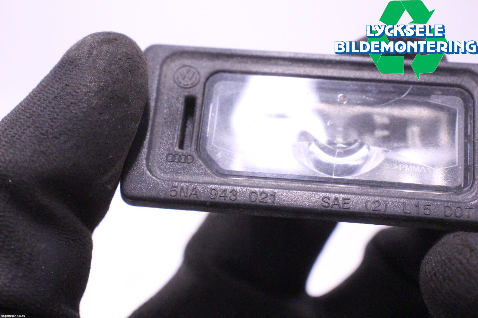 Audi A6 F2/C8 19- Skylt Belysning