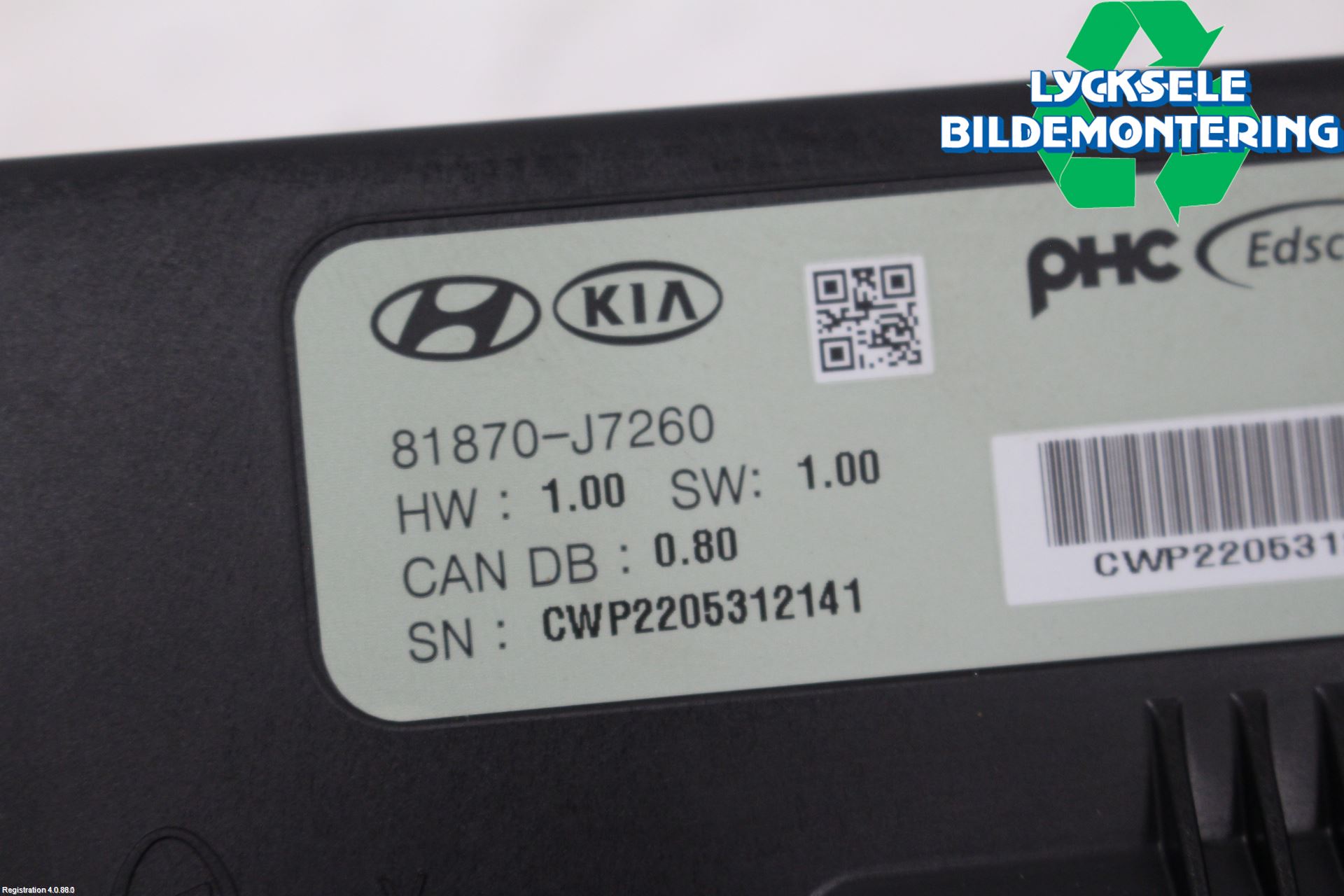 Kia CEED/CEED SW 19- Styrenhet Övrigt