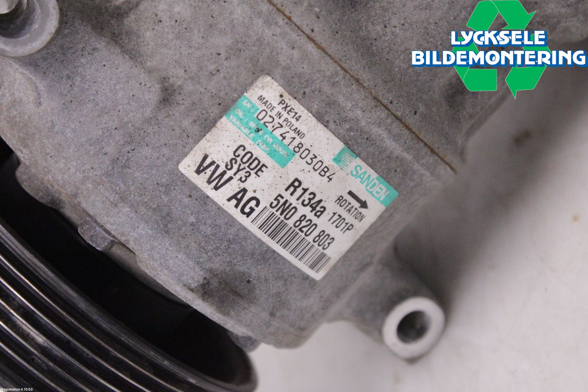 Volkswagen VW PASSAT 05-11 Ac Kompressor