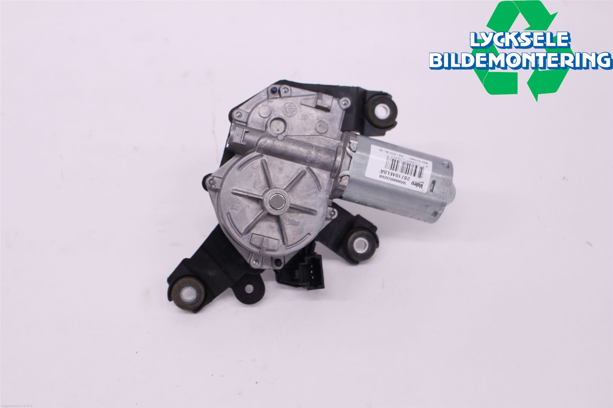 Nissan QASHQAI 17-21 Torkarmotor Baklucka