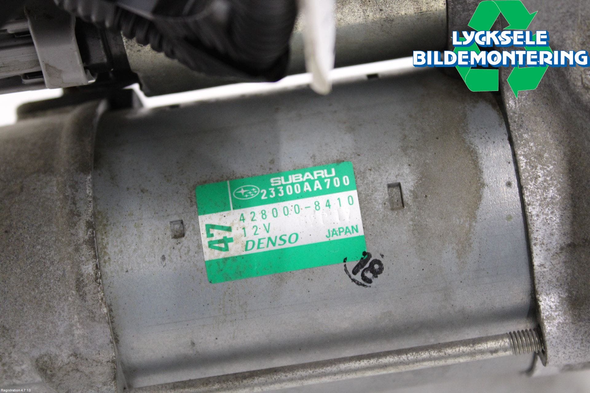 Subaru XV 12-17 Startmotor