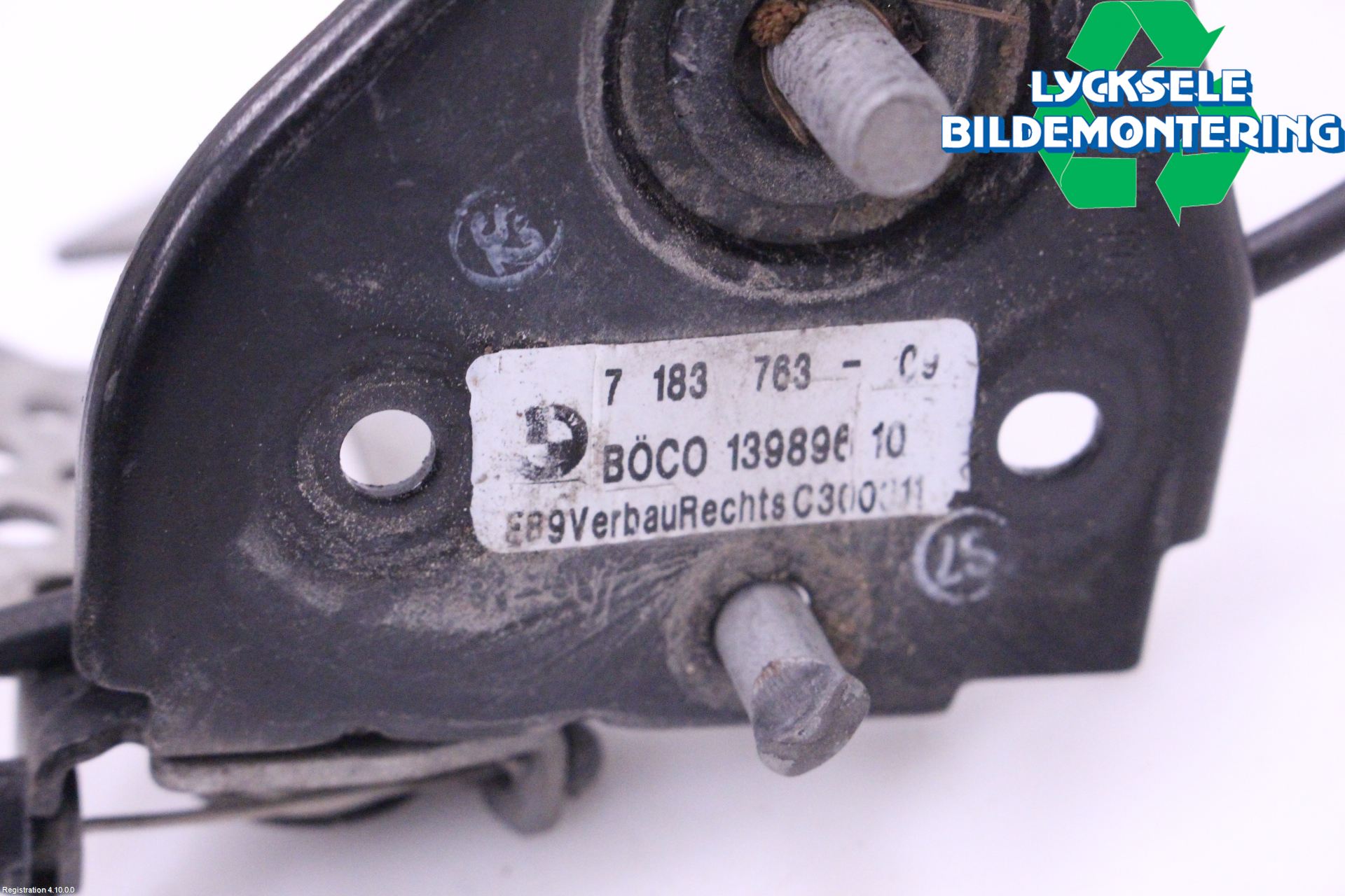 BMW 5 F10/F11/F18 09-17 Huv Spärr