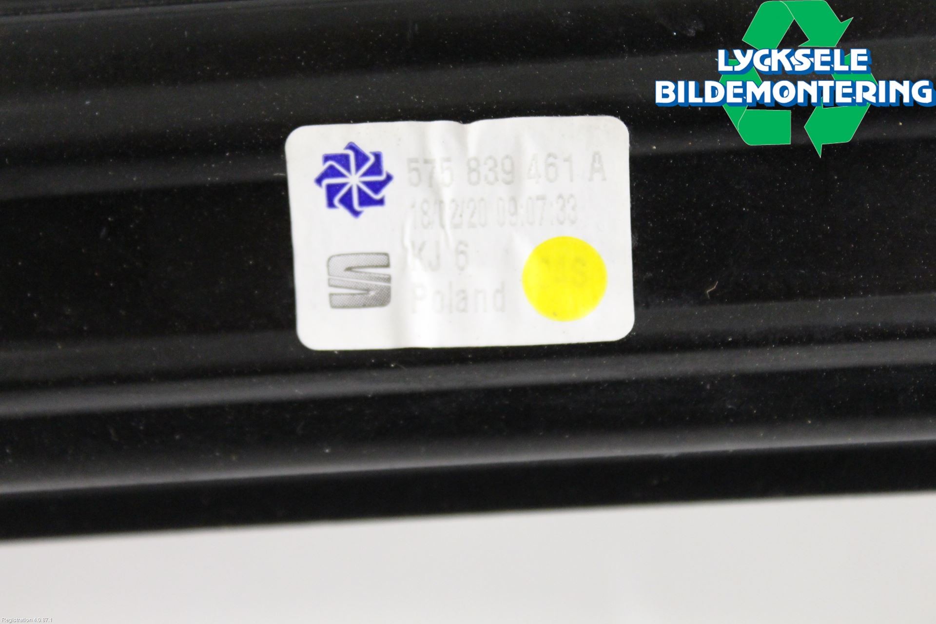 Seat ATECA 16->> Fönsterhissmekanism