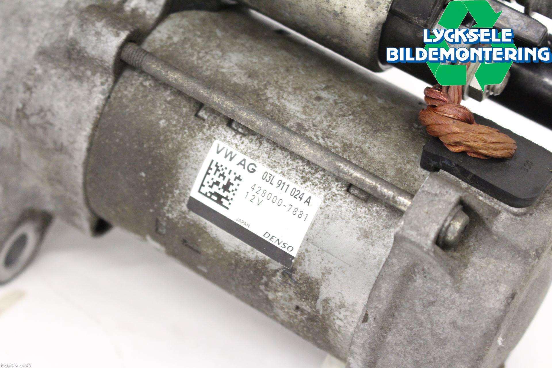 Audi A4/S4 08-11 Startmotor Diesel