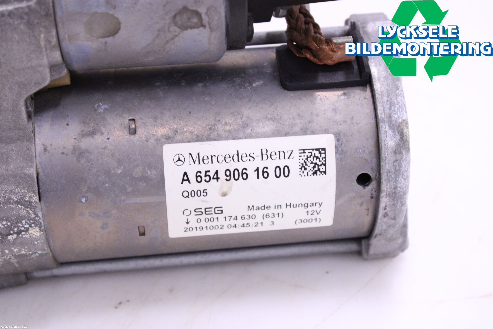 Mercedes-Benz MB GLC-KLASS (X253/C253) 15-22 Startmotor Diesel