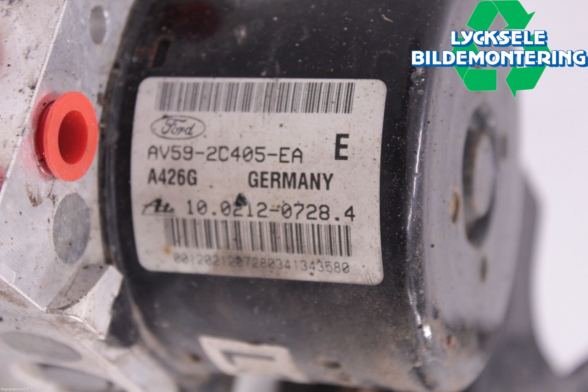 Ford FIESTA 09-12 Abs Hydraulaggregat