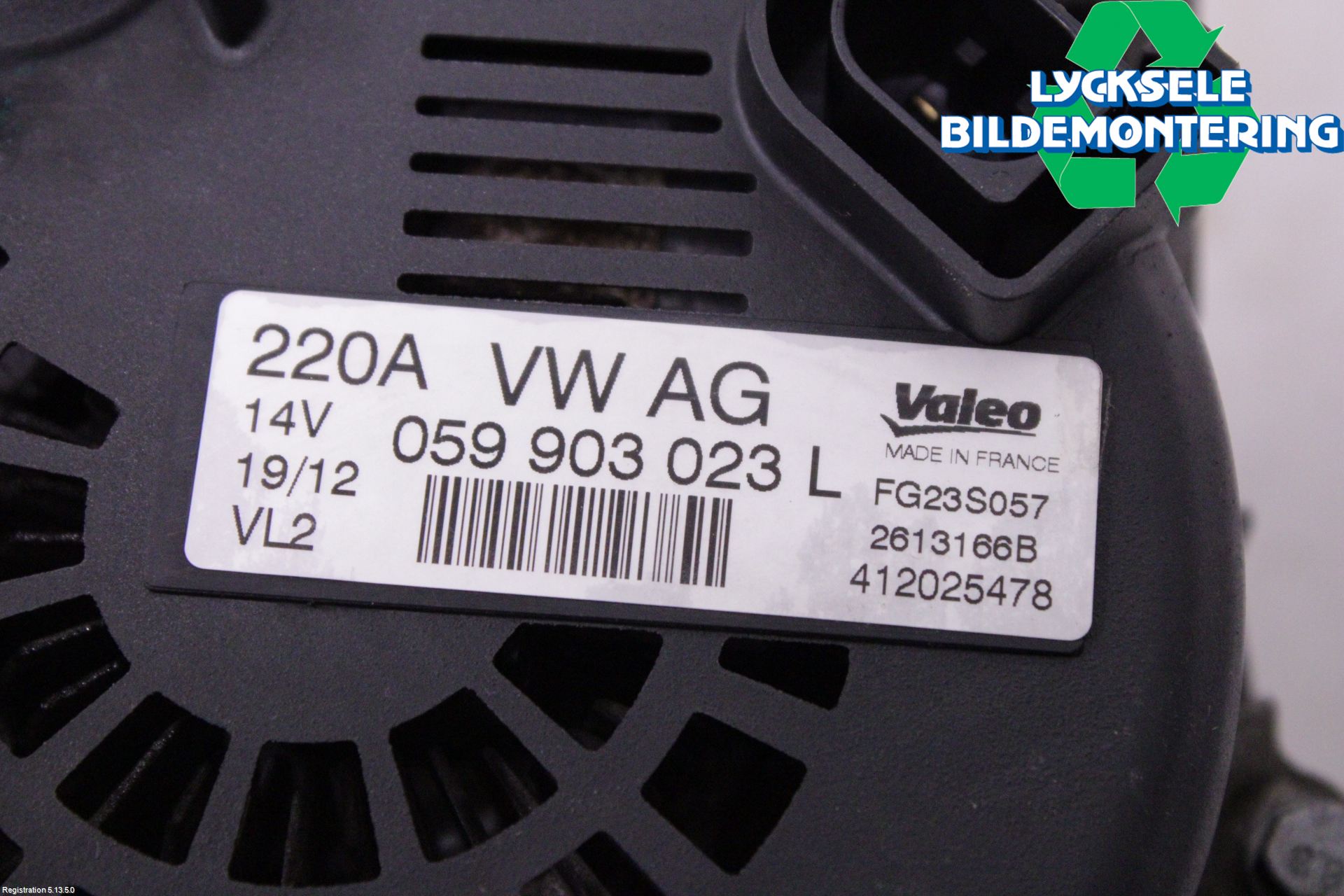 Volkswagen VW TOUAREG 7P 11-18 Generator