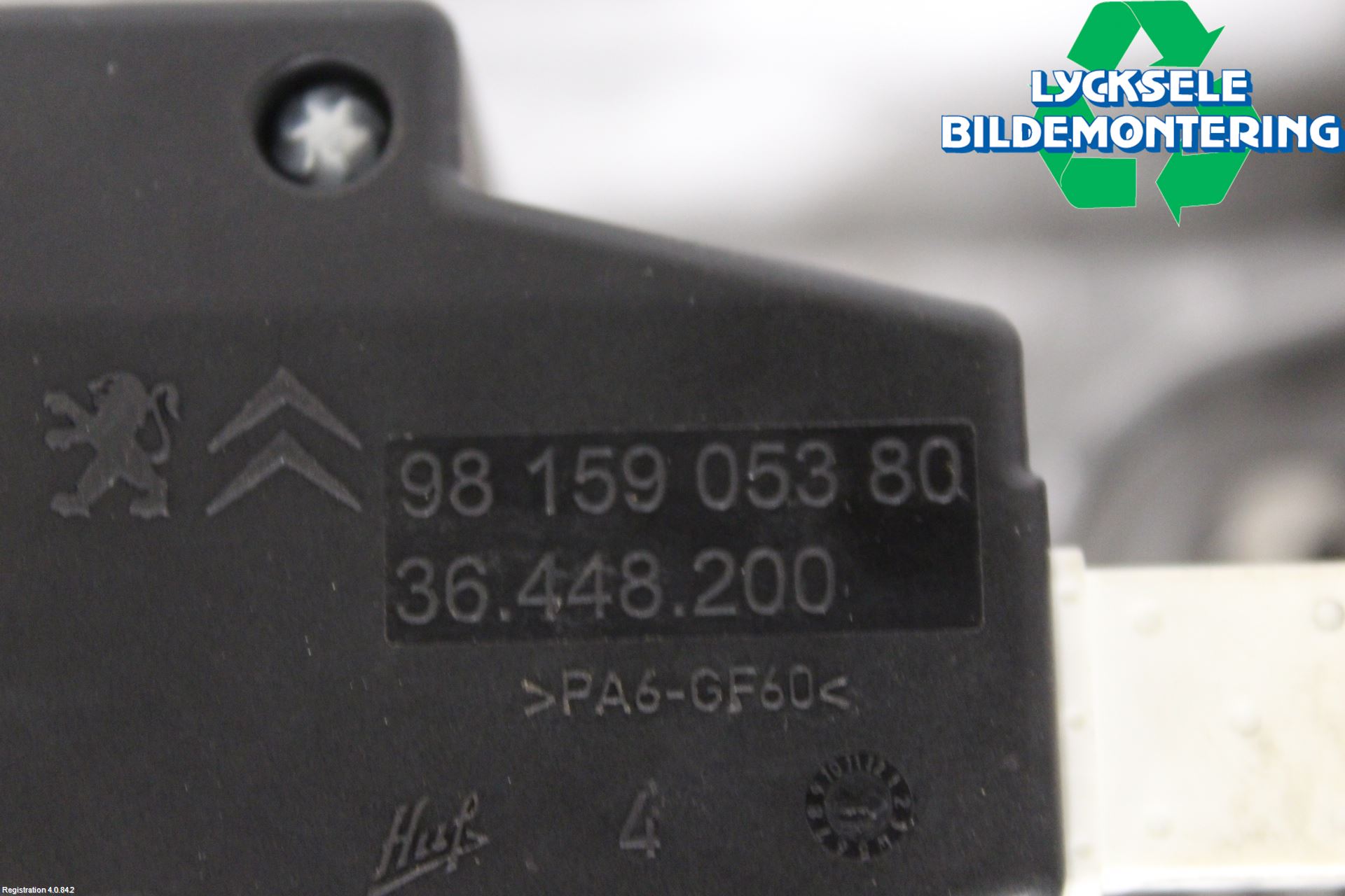 Citroen COTROEN C3 17-24 Rattaxelagg Justerbart