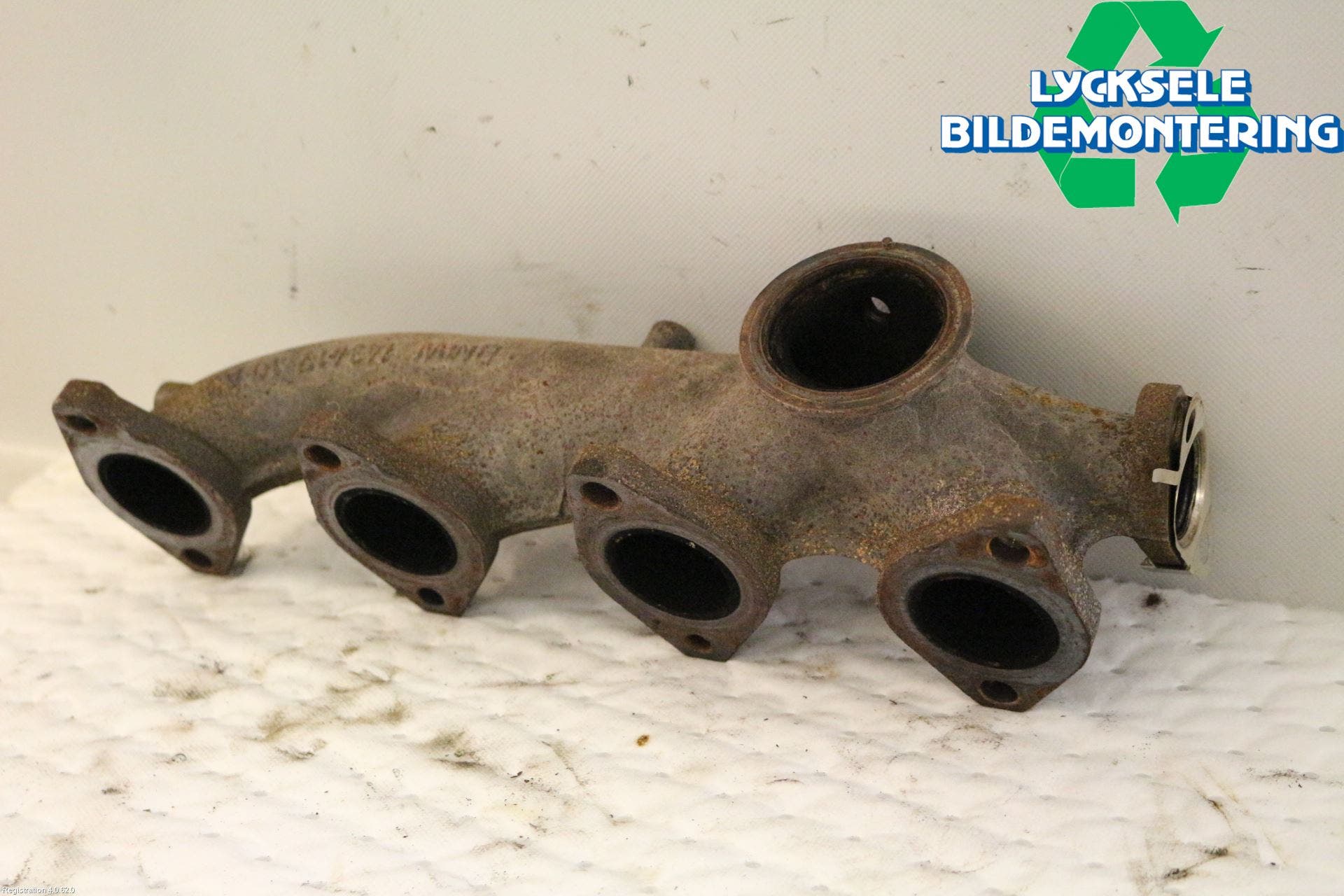 BMW 5 F10/F11/F18 09-17 Grenrör Avgas