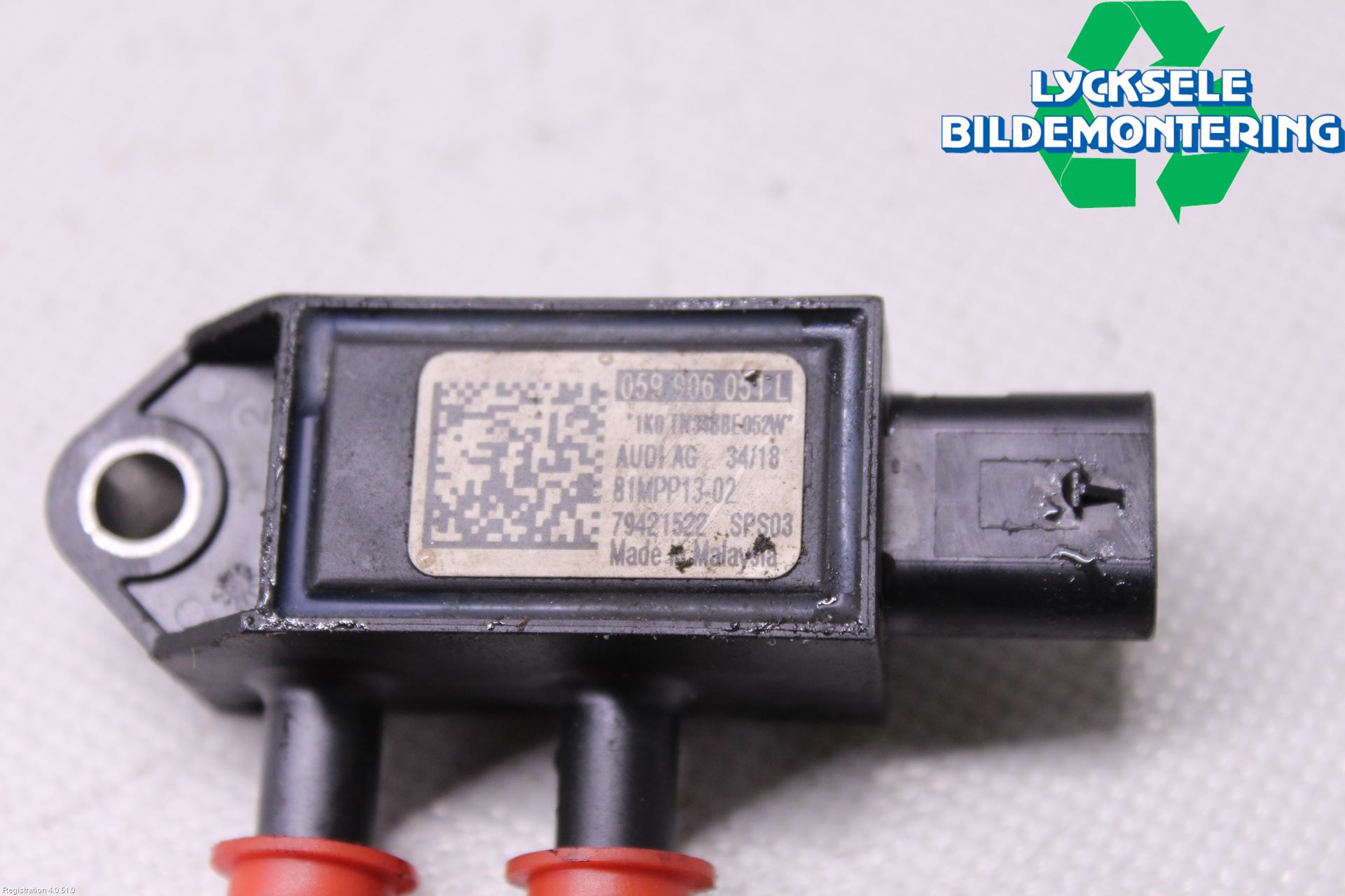 Audi Q8/SQ8 4M 19- Givare Temp-Tryck Avgas