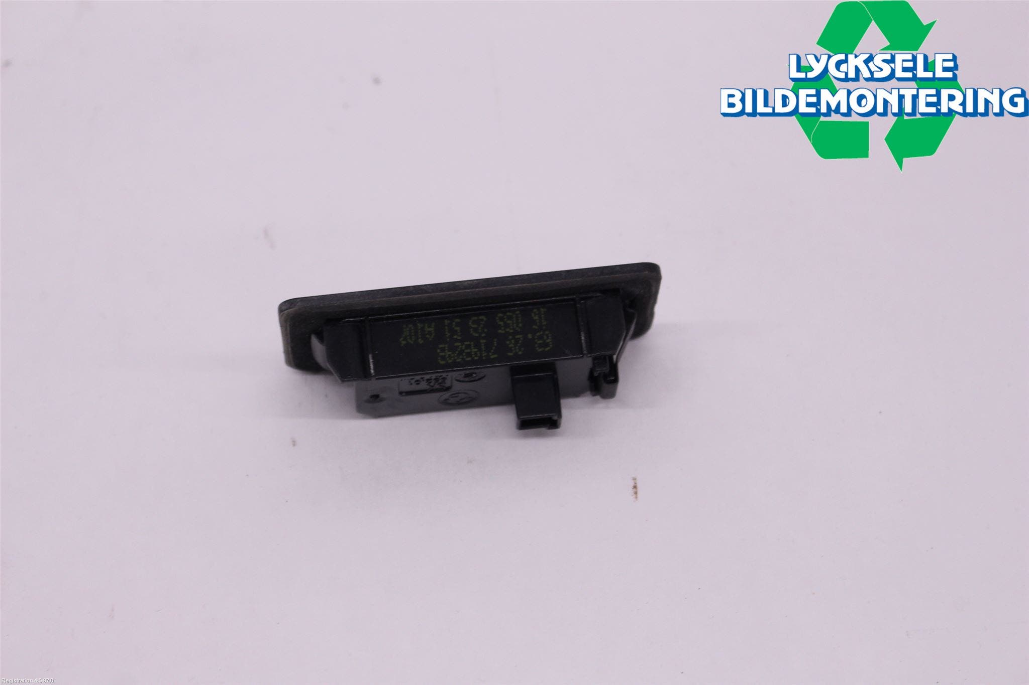 BMW 5 F10/F11/F18 09-17 Skylt Belysning