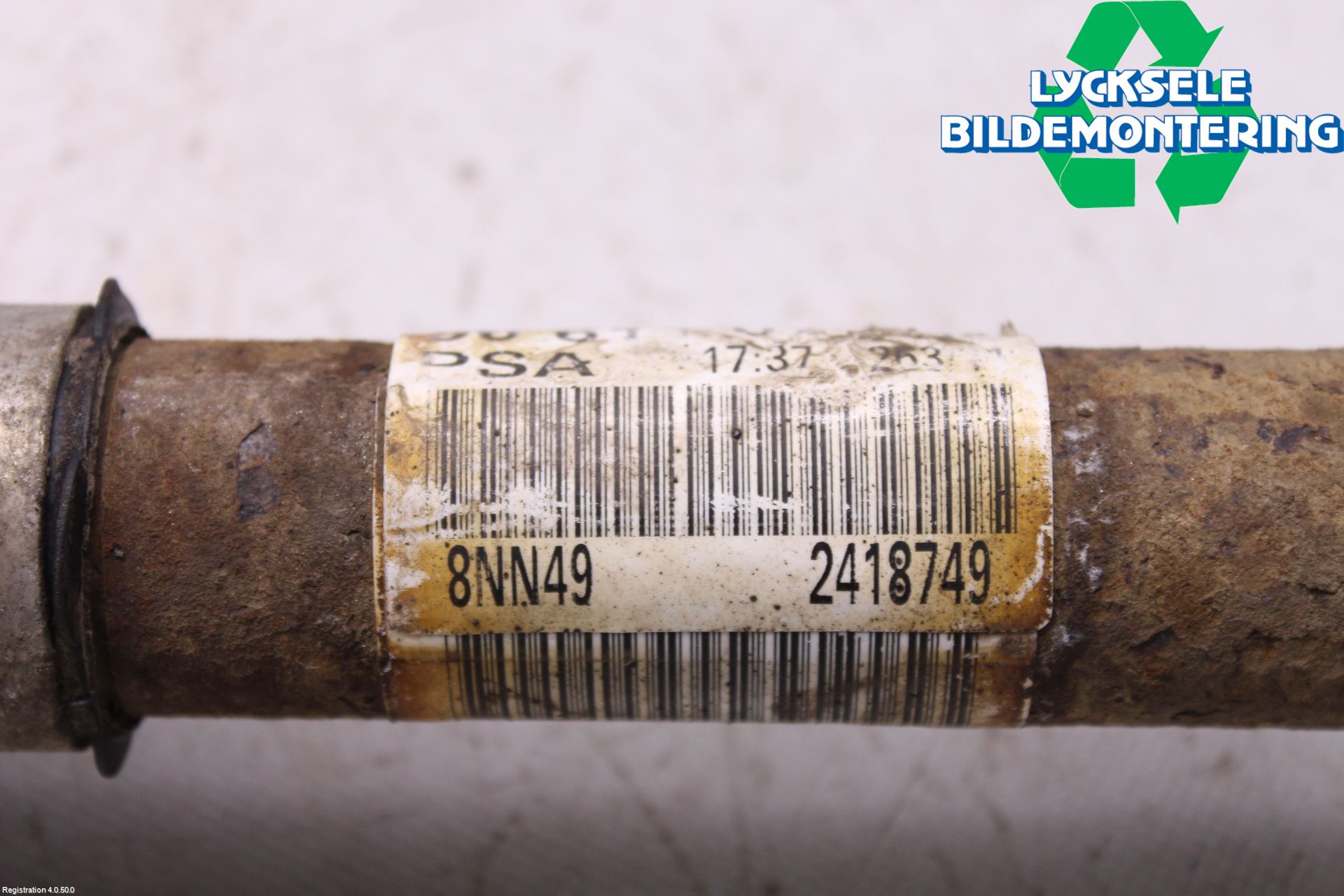Peugeot 308 08-13 Drivaxel Fram Höger
