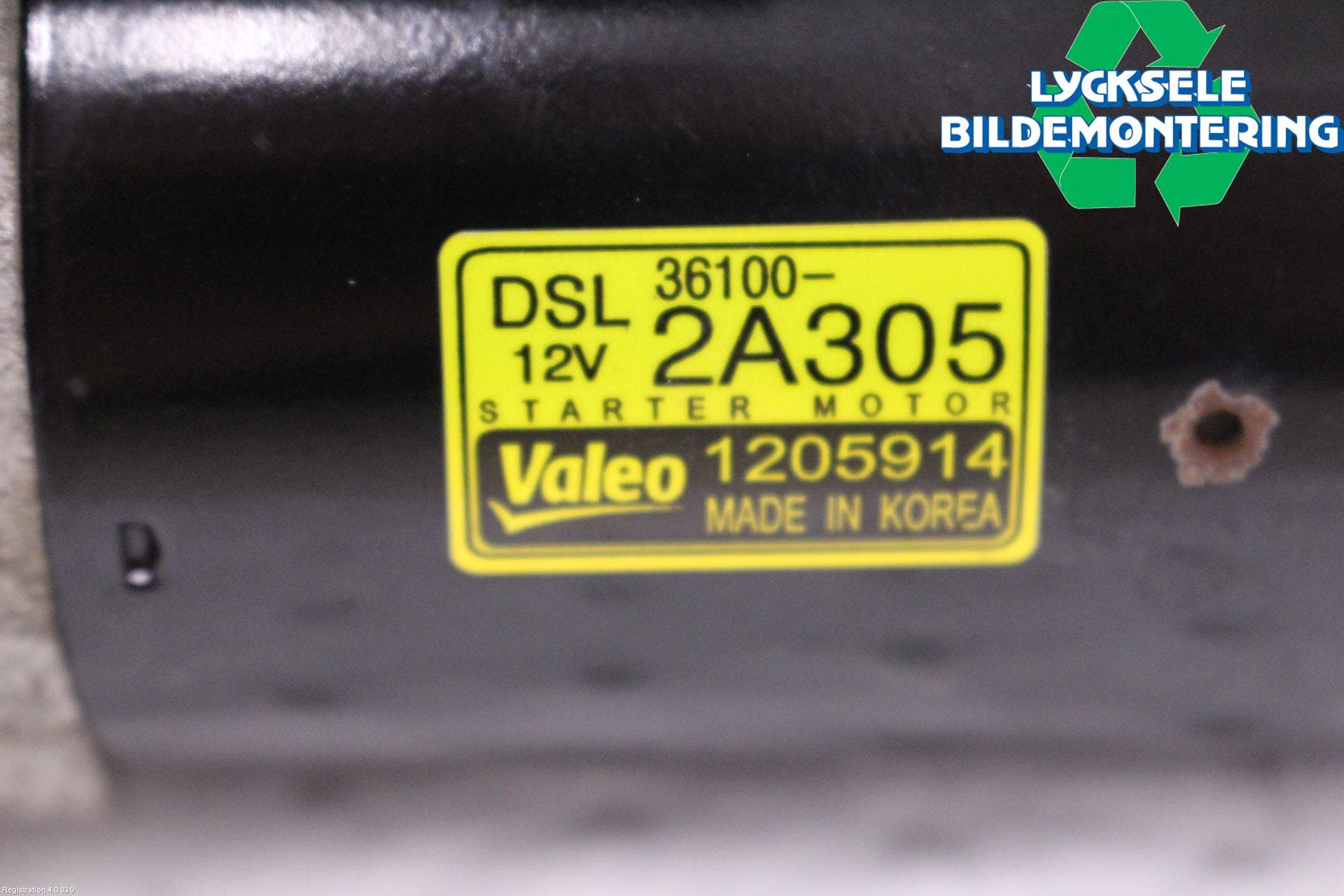 Kia CEED 12-18 Startmotor Diesel