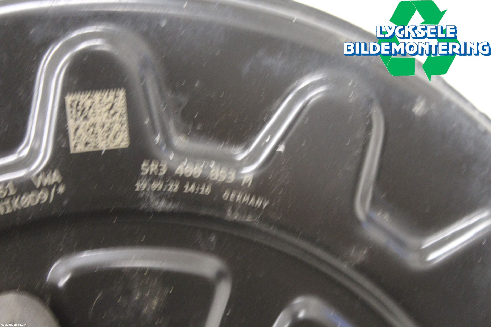 Volkswagen VW CADDY 21- Bromssköld Fram