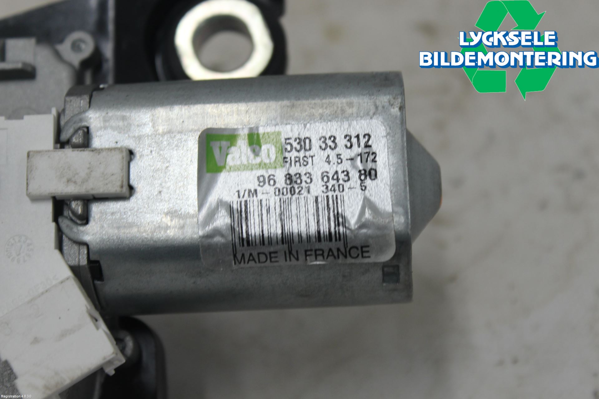 Citroen BERLINGO 08-18 Torkarmotor Baklucka