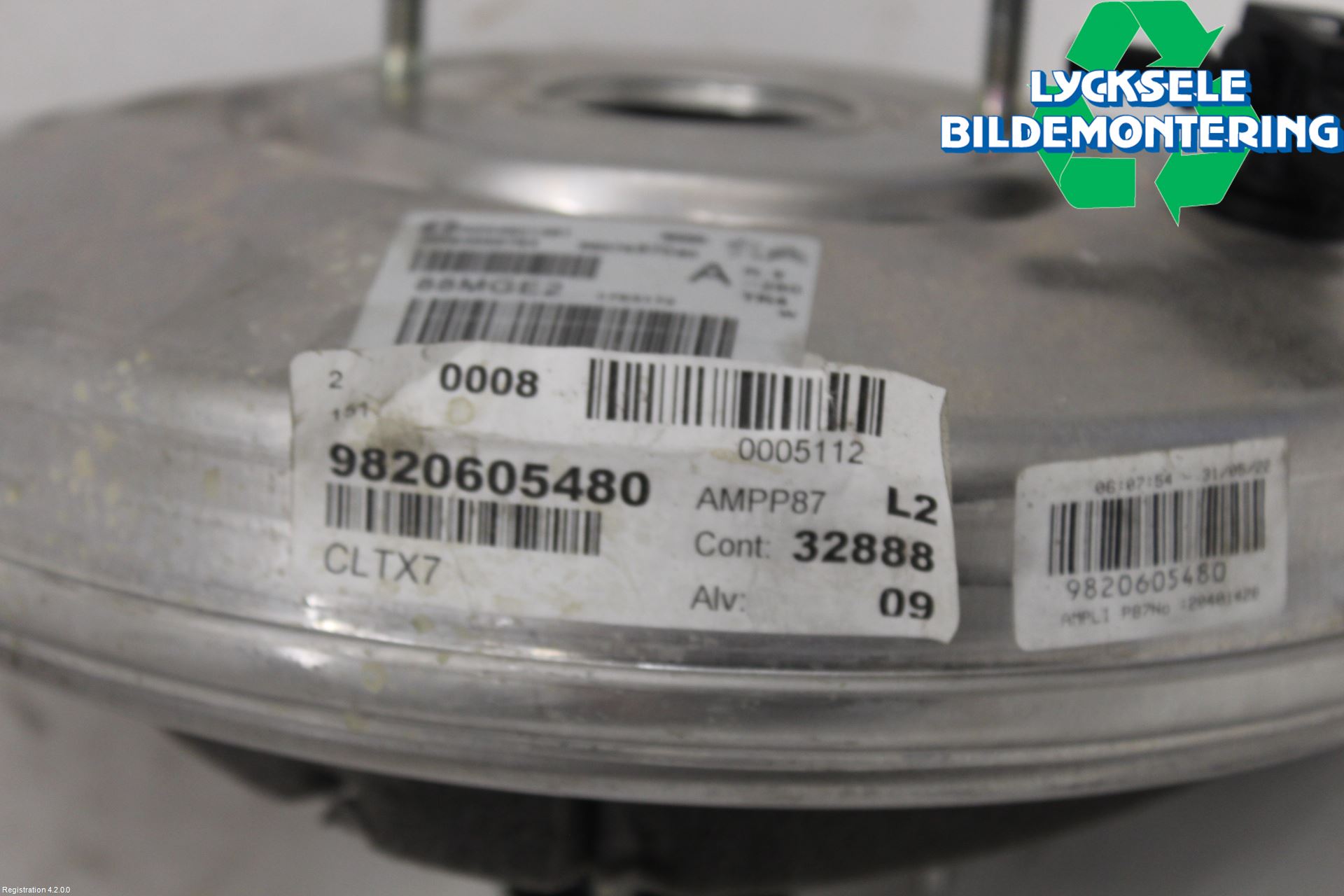 Citroen C5 AIRCROSS 19- Bromsservo