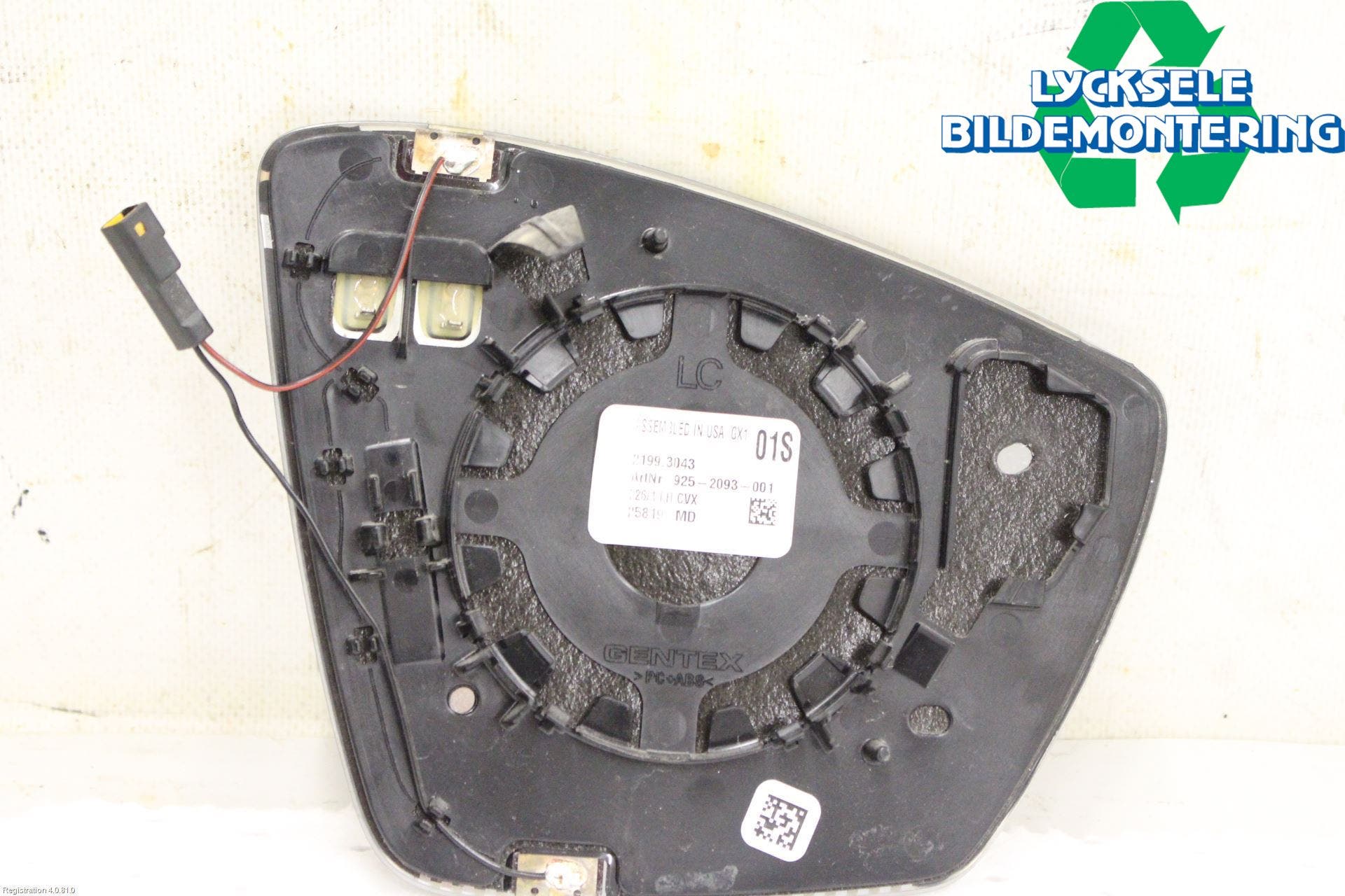 Skoda KAROQ 18- Spegelglas Vä