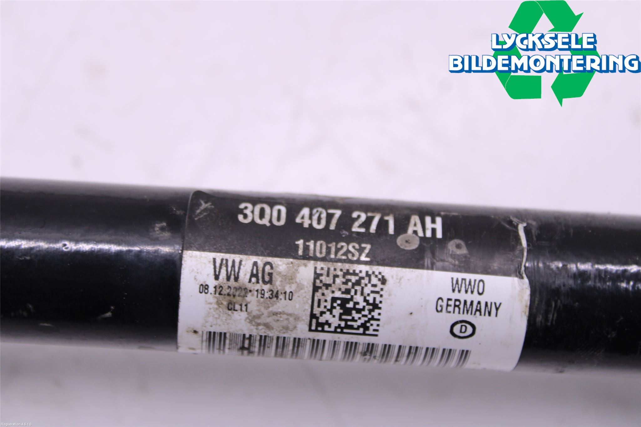 Skoda KODIAQ 17-24 Drivaxel Fram Vänster