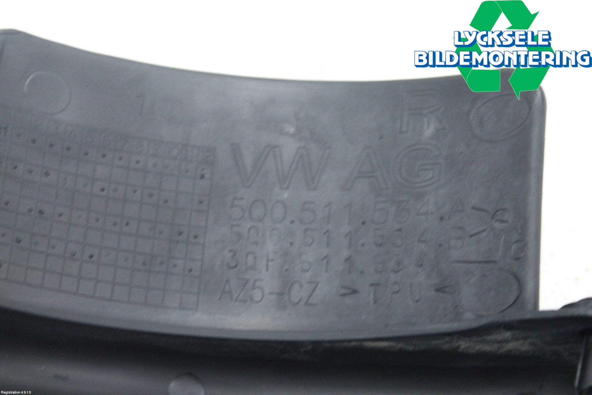 Audi Q3 F3 19- Stänkskydd