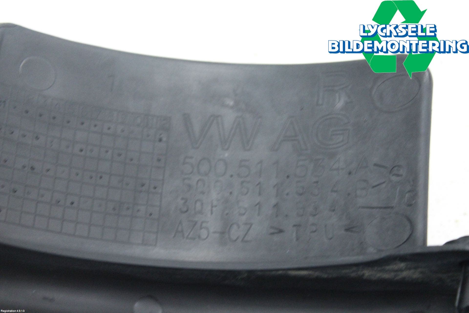 Audi Q3 F3 19- Stänkskydd