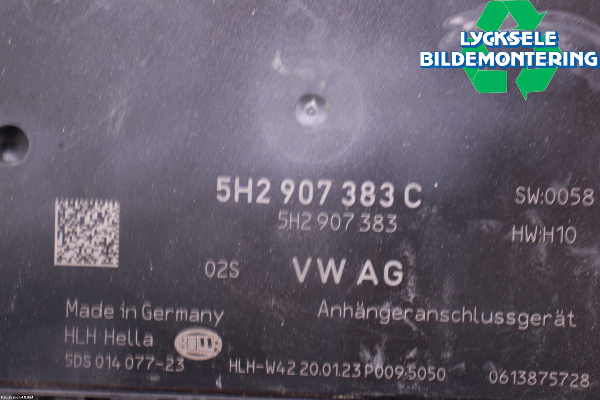 Volkswagen VW GOLF / E-GOLF VIII 20- Styrenhet Dragkrok