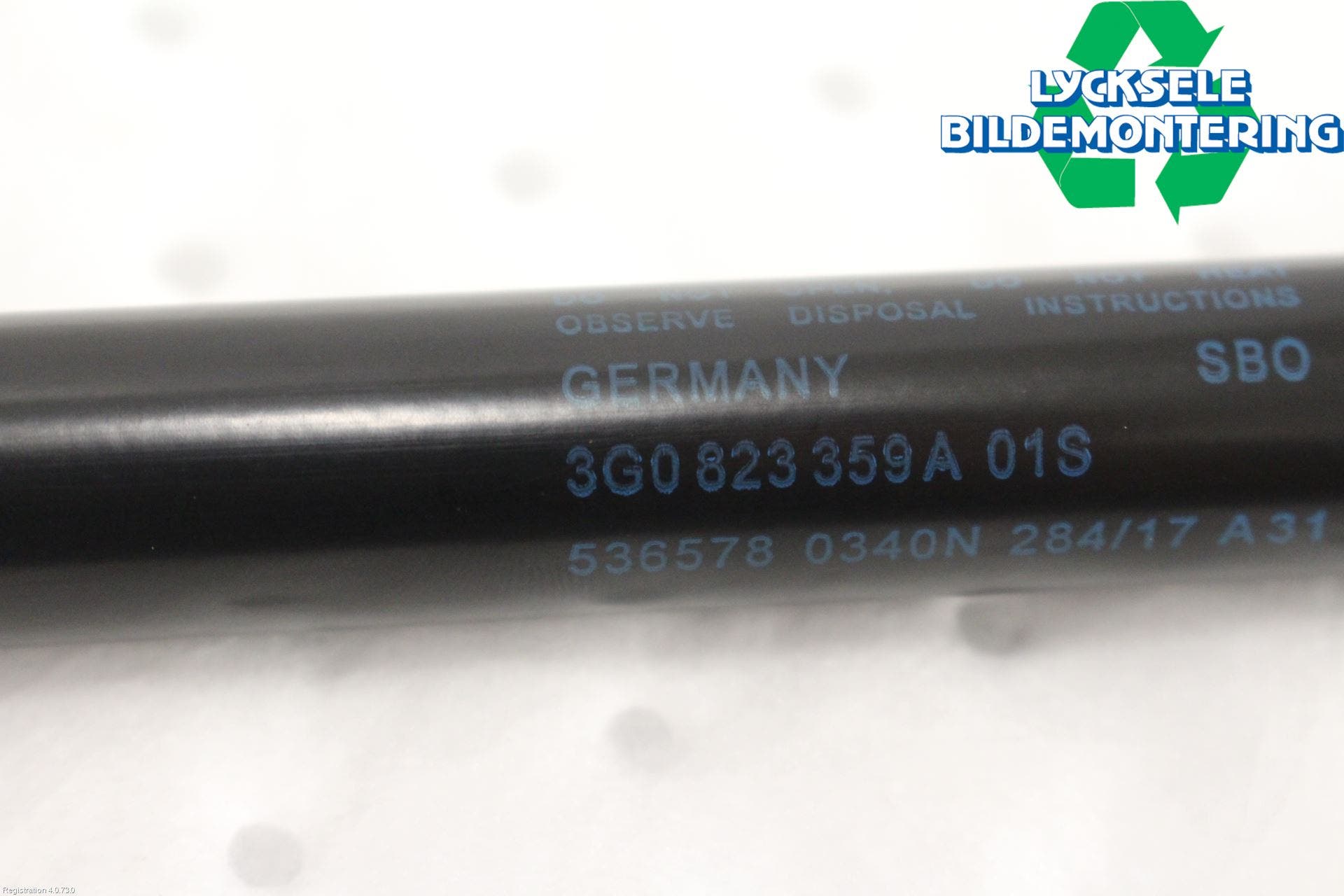 Volkswagen VW PASSAT 15-19 Gasfjäder Motorhuv