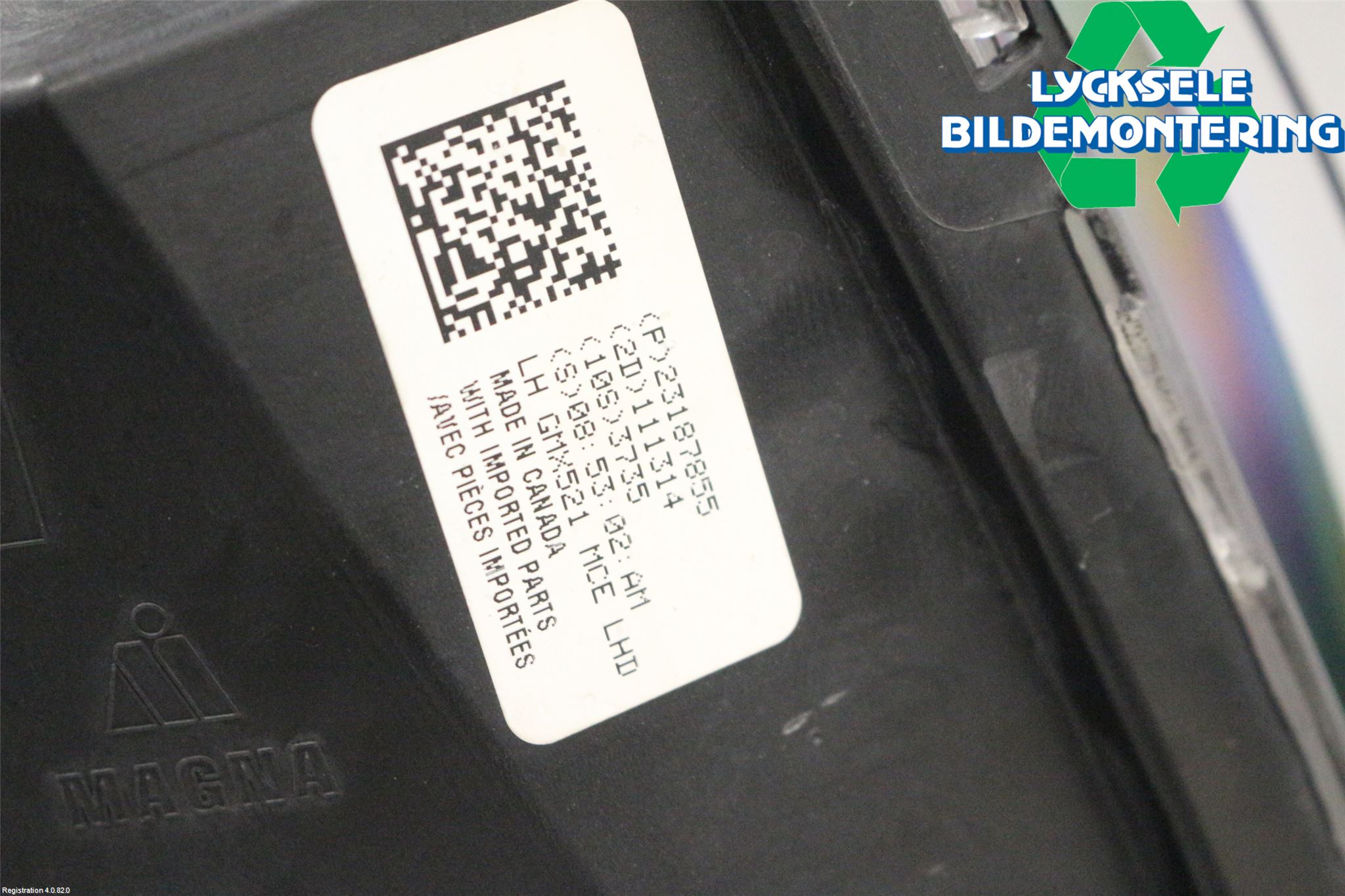 Chevrolet CAMARO Strålkastare Vänster