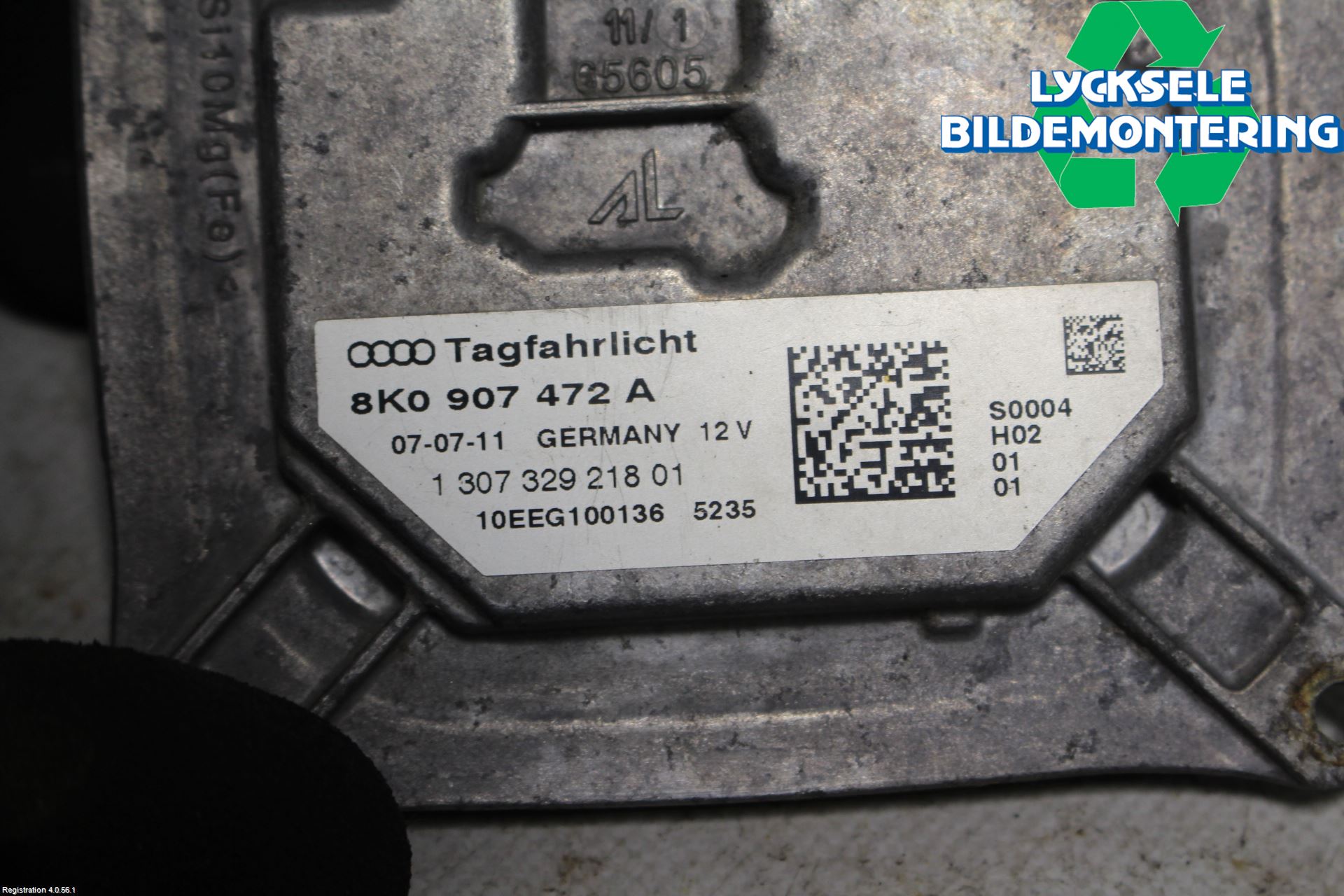 Audi A4/S4 08-11 Styrenhet Strålkastare