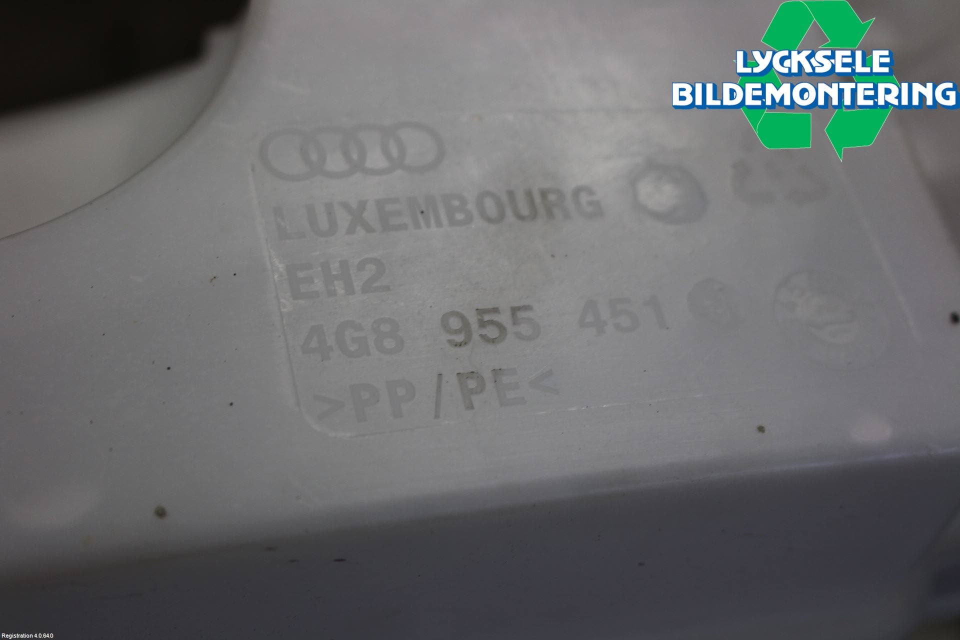 Audi A6 ALLROAD 12-18 Spolartank Vindruta