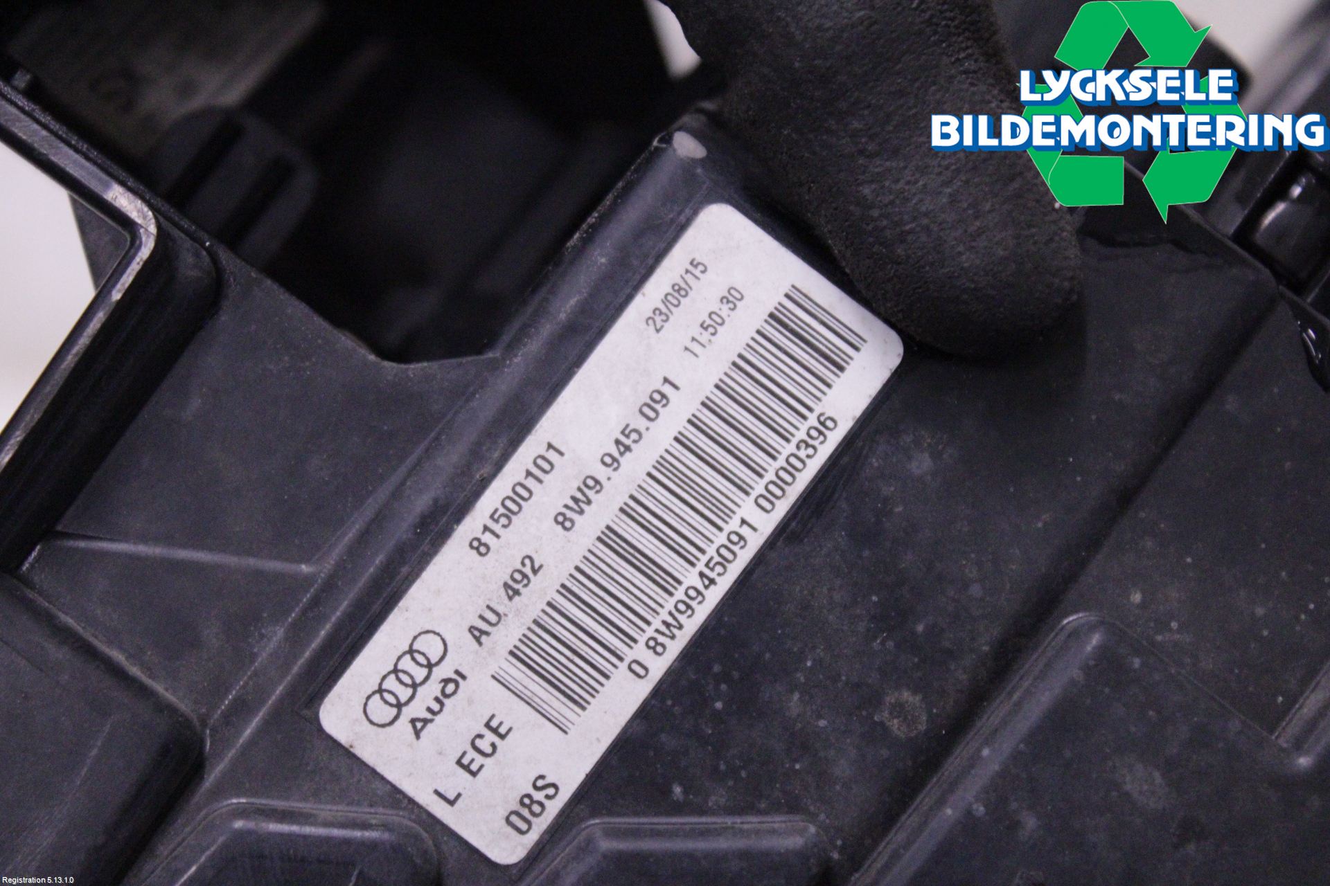 Audi A4/S4 B9 16-19 Bakljus Vänster