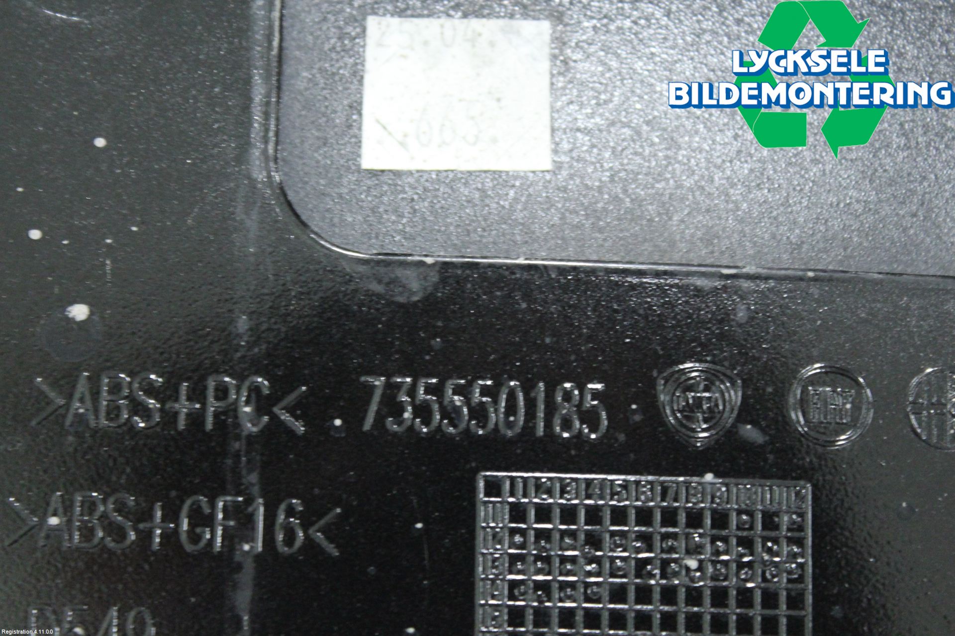 Fiat 500L 13-19 Spoiler Baklucka