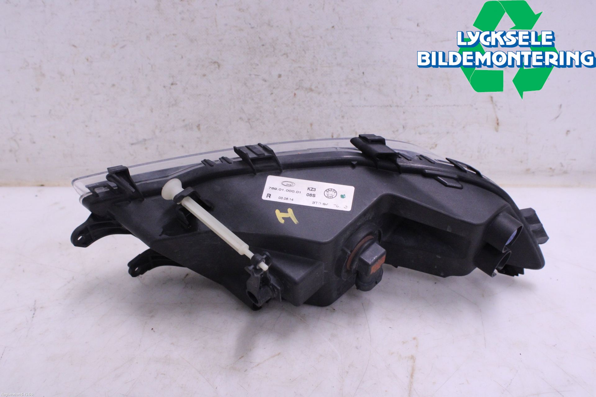 Skoda SUPERB 09-15 Dimljus-Varselljus Fram