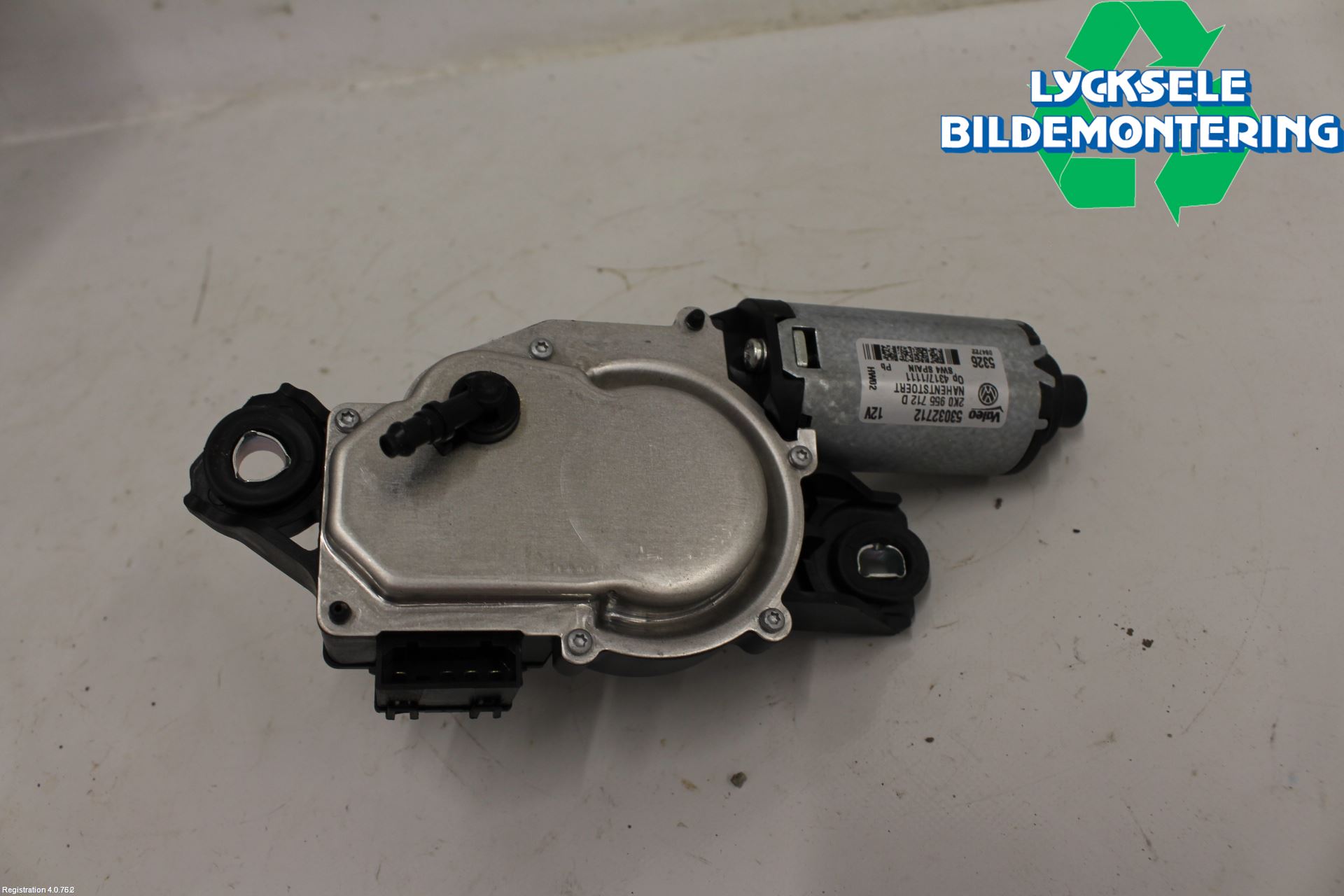 Volkswagen VW CADDY 16-20 Torkarmotor Baklucka