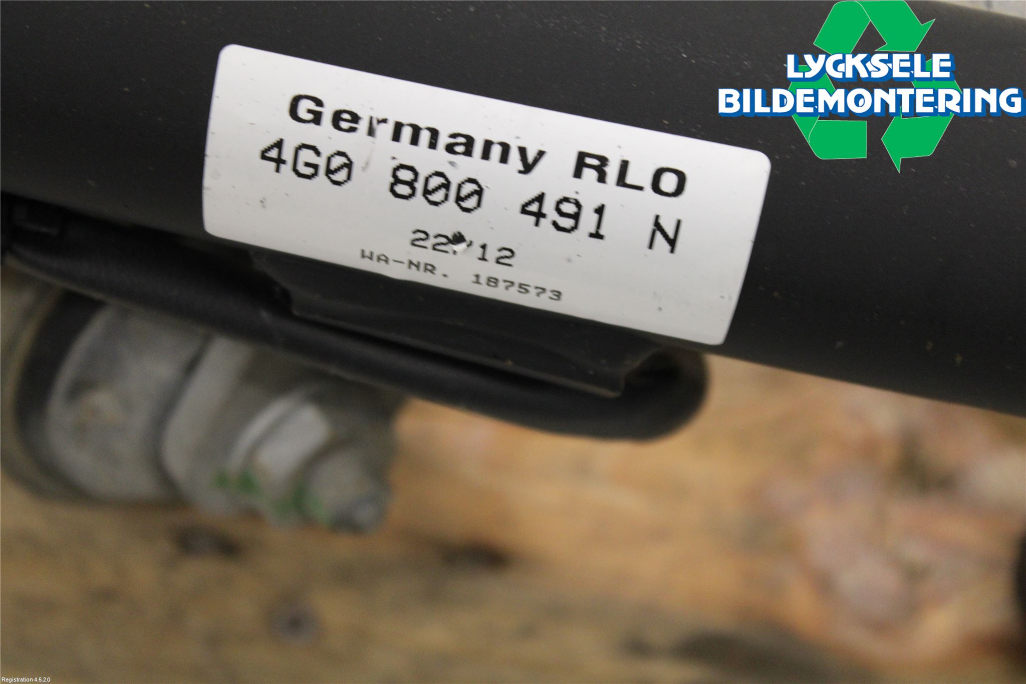 Audi A6/S6 4G 11-18 Dragkrok