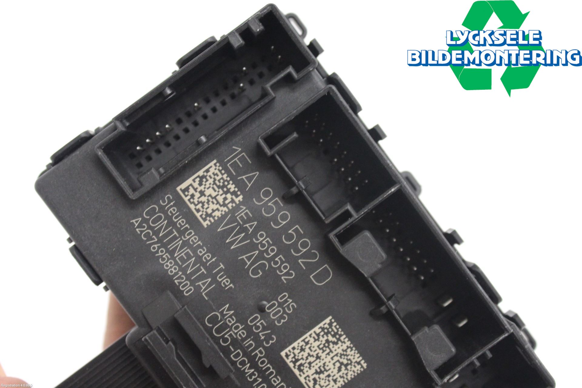 Volkswagen VW ID.3 21- Styrenhet Dörr