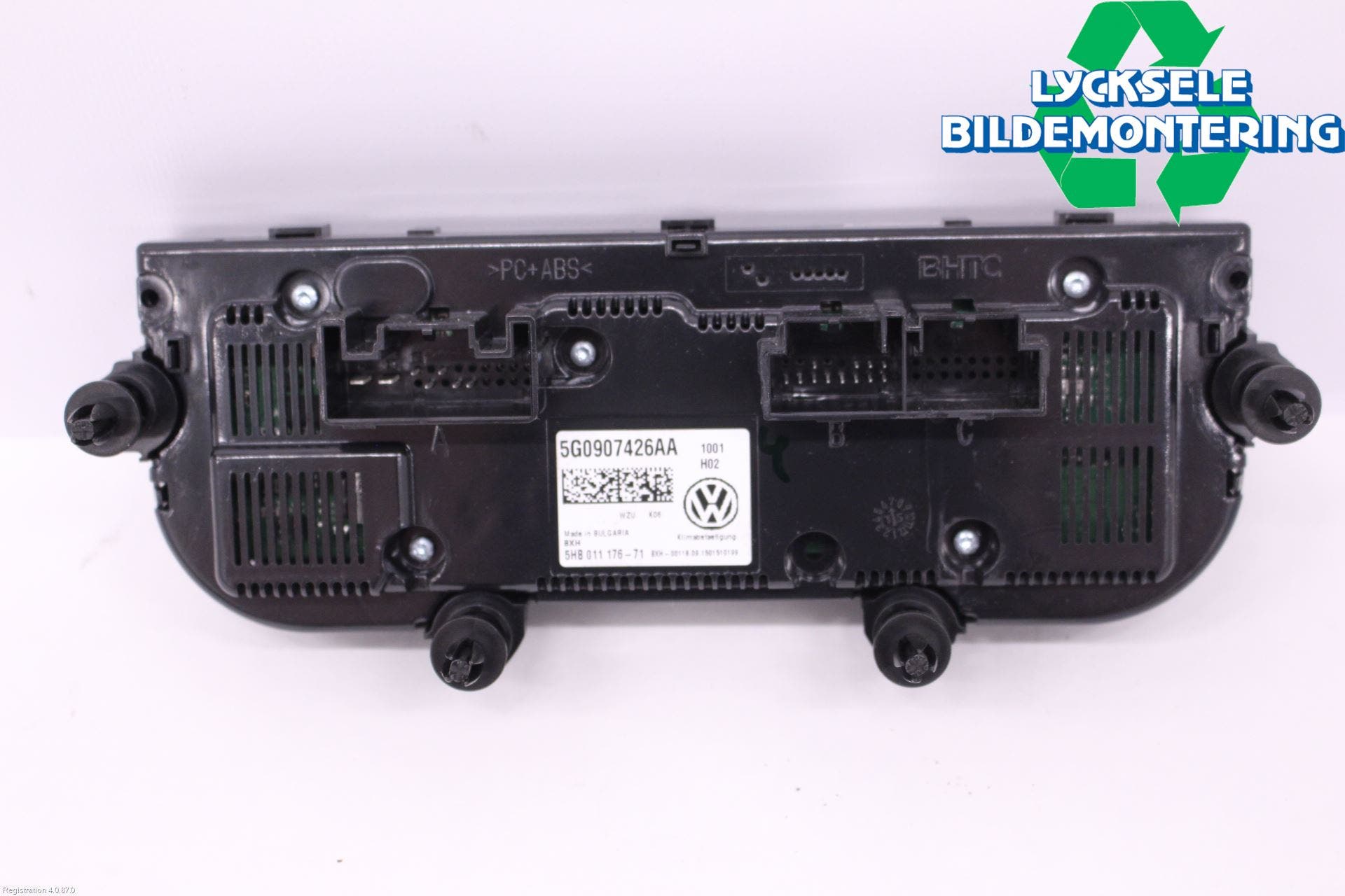 Volkswagen VW GOLF / E-GOLF VII 13-20 Ac Styrenhet Ac Manöveren