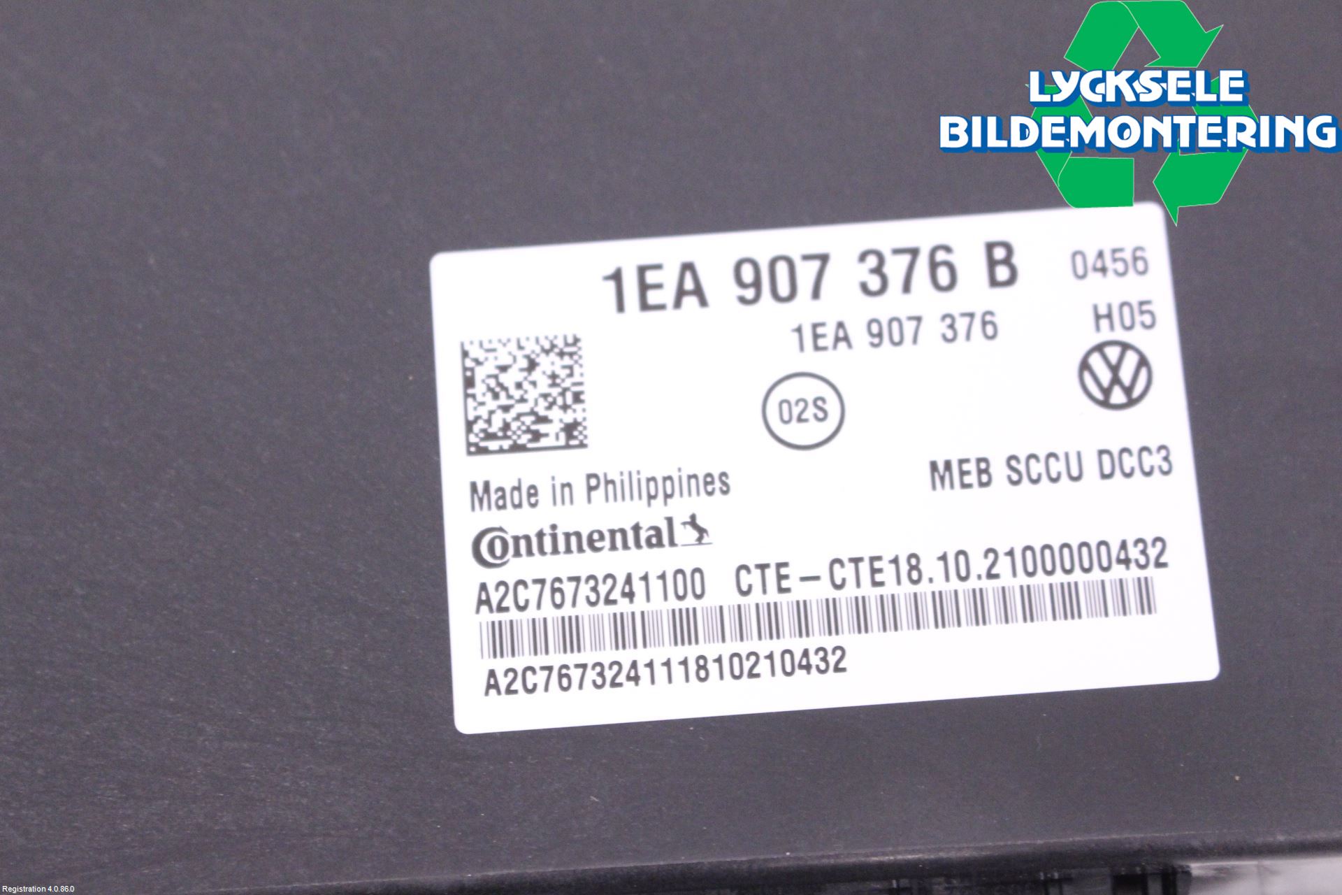 Volkswagen VW ID.4 21- Styrenhet Fjädring