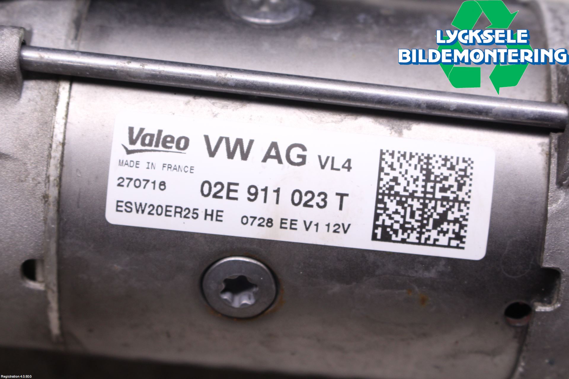 Skoda SUPERB 16-24 Startmotor Diesel