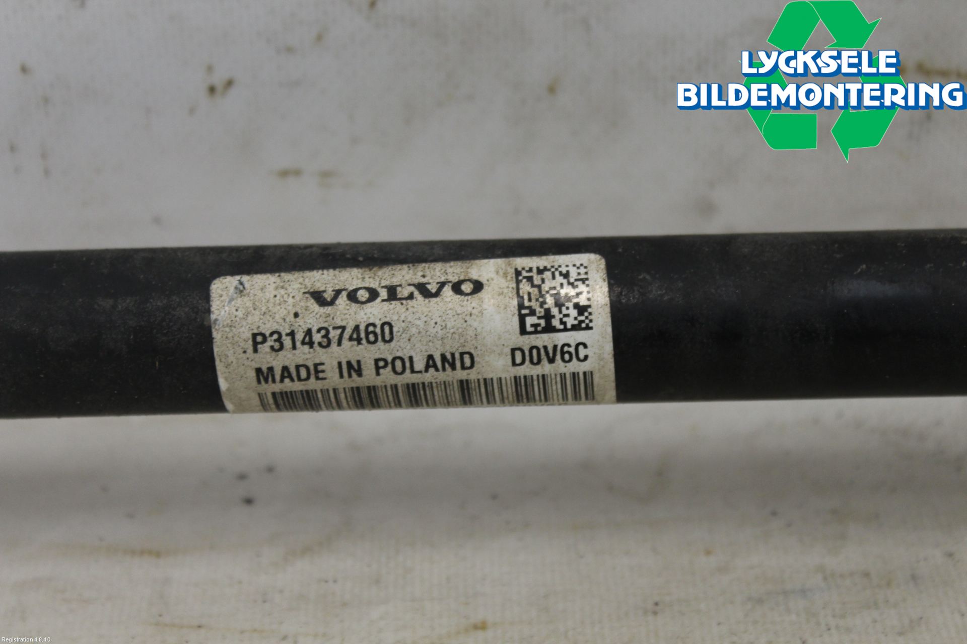 Volvo V60 19- Drivaxel Bak Vänster